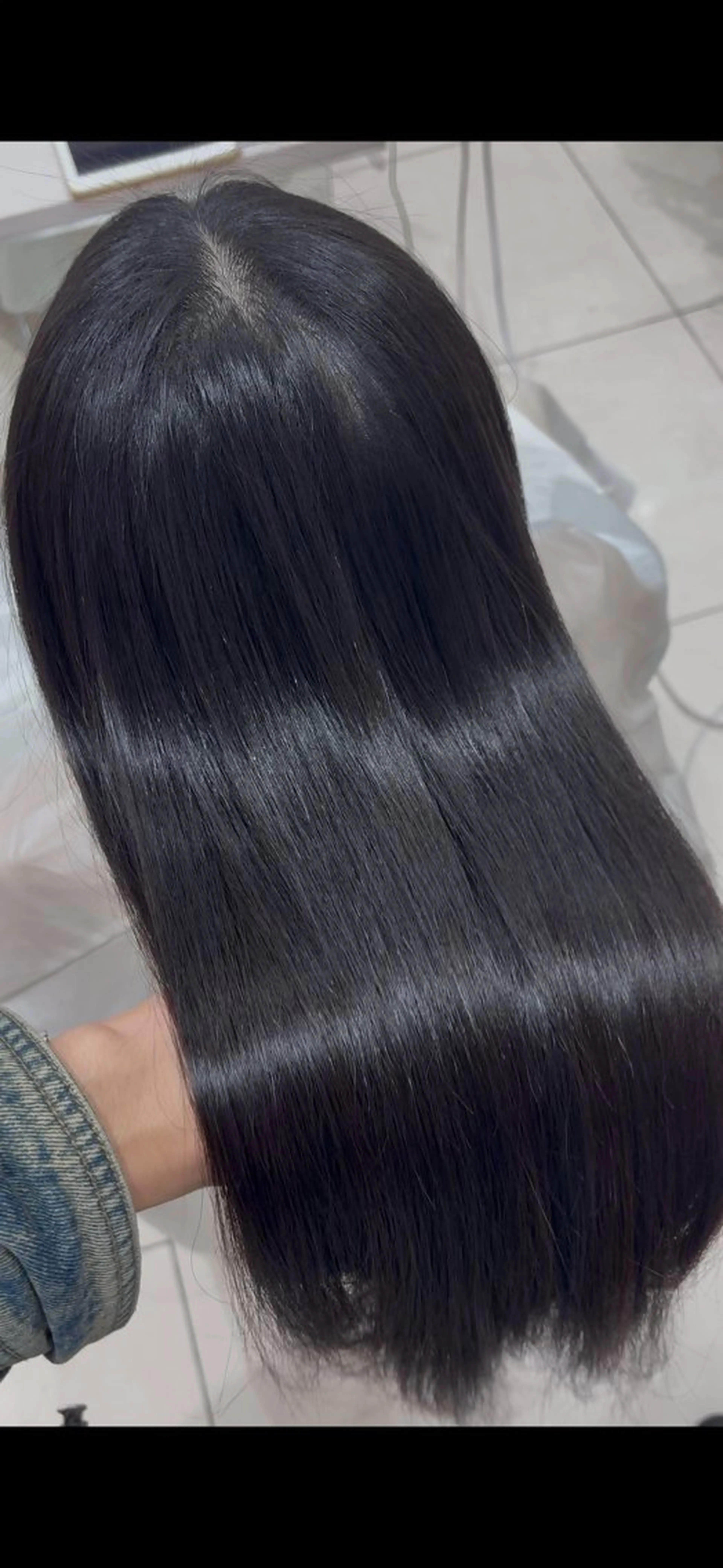 ロング 縮毛矯正 透明感カラー🌈 sena✨のヘアスタイル