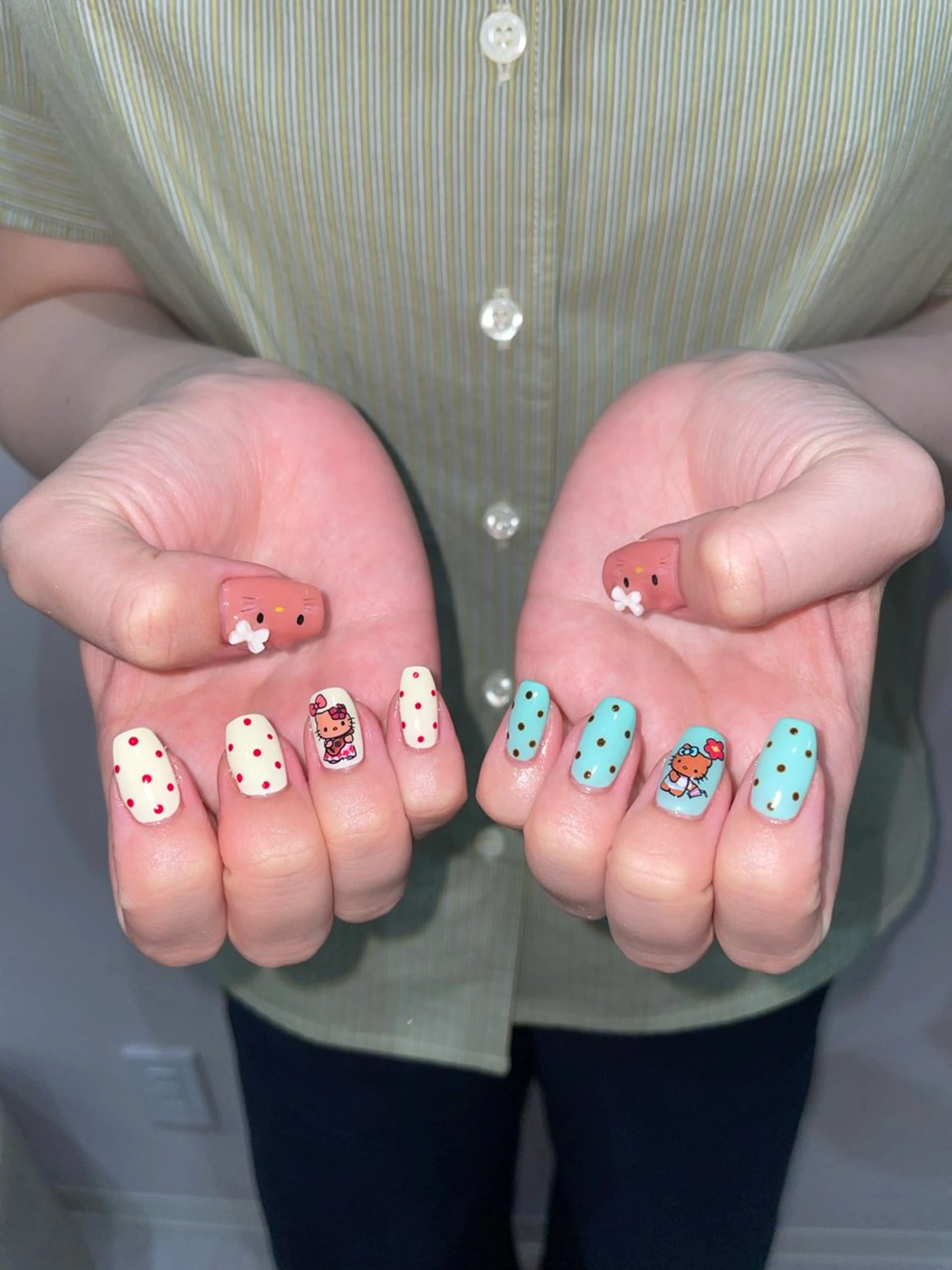 ネイル ハンドネイル GO TODAY 吉祥寺Glint所属・うの 韓国ﾈｲﾙ໒꒱⋆⭒˚のネイルデザイン