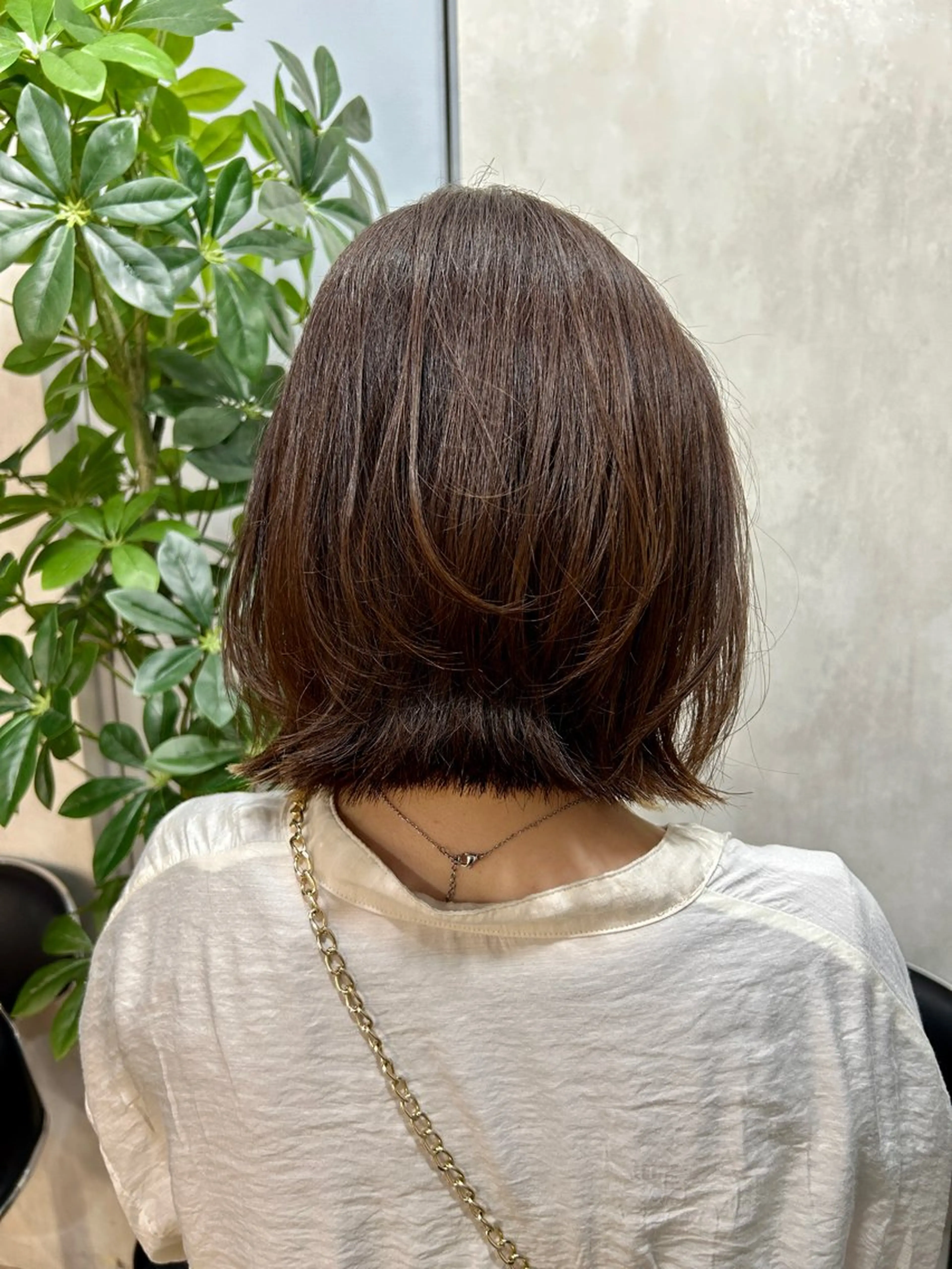 ミディアム カラー カット ヘアカラー トリートメント 新宿/美髪矯正 髪質改善/韓国風山本のヘアスタイル