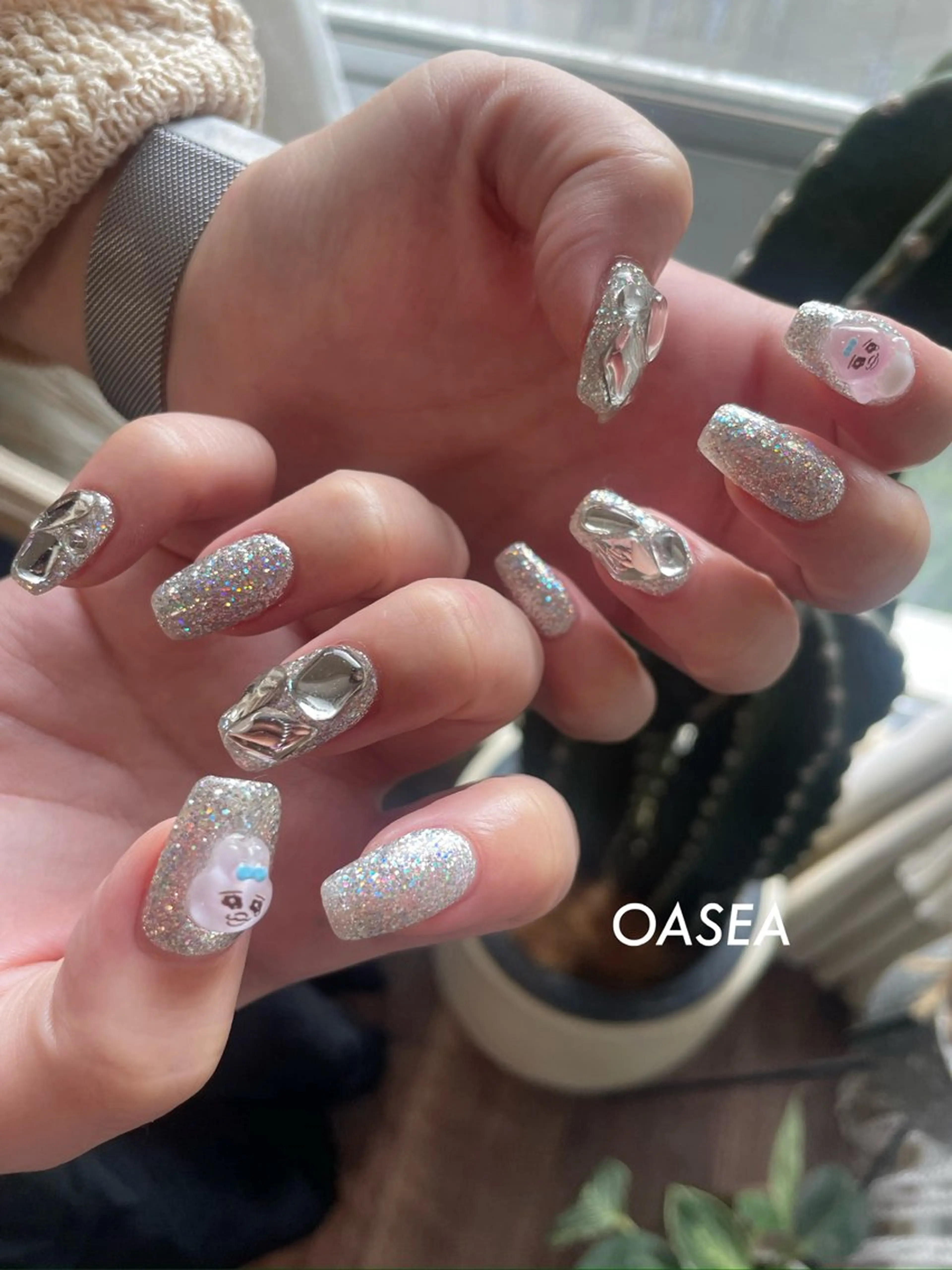 ネイル ハンドネイル 🌞💜 KAORI 🌴のネイルデザイン