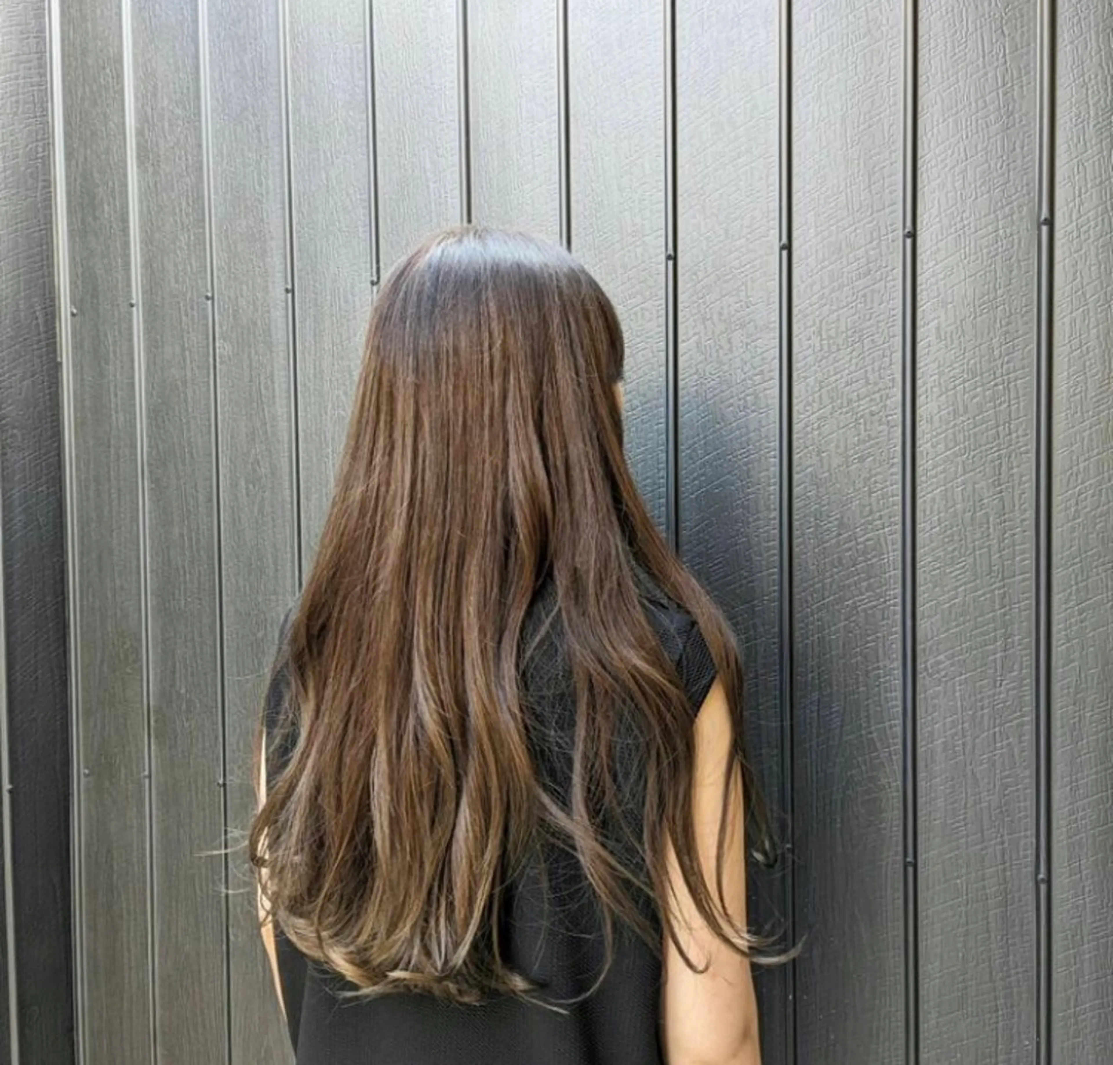 ロング カラー neguse所属・neguse 京都西院 貸切美容室のヘアスタイル