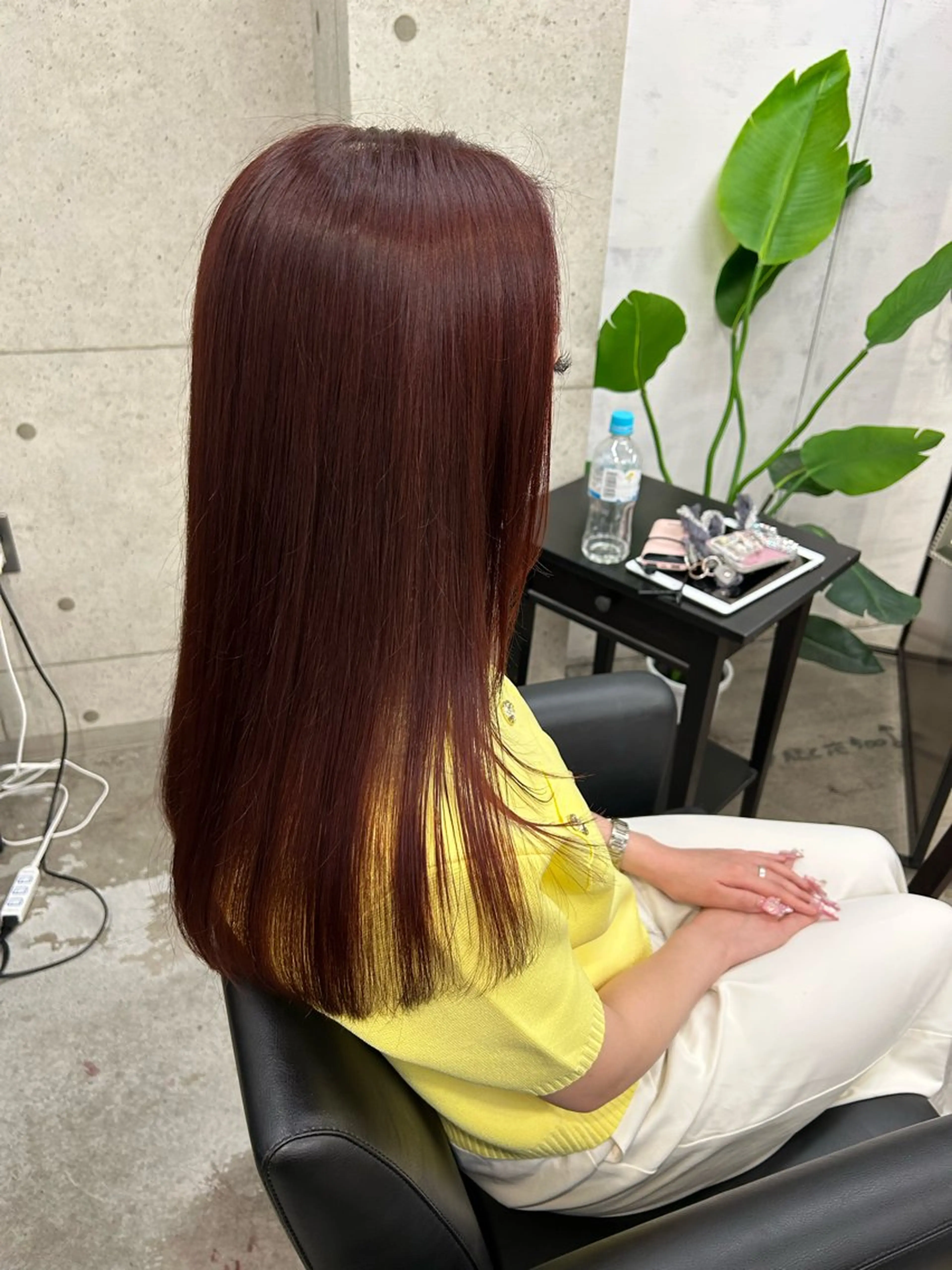 ロング カラー 透明感カラー・ 髪質改善🩵イケダのヘアスタイル