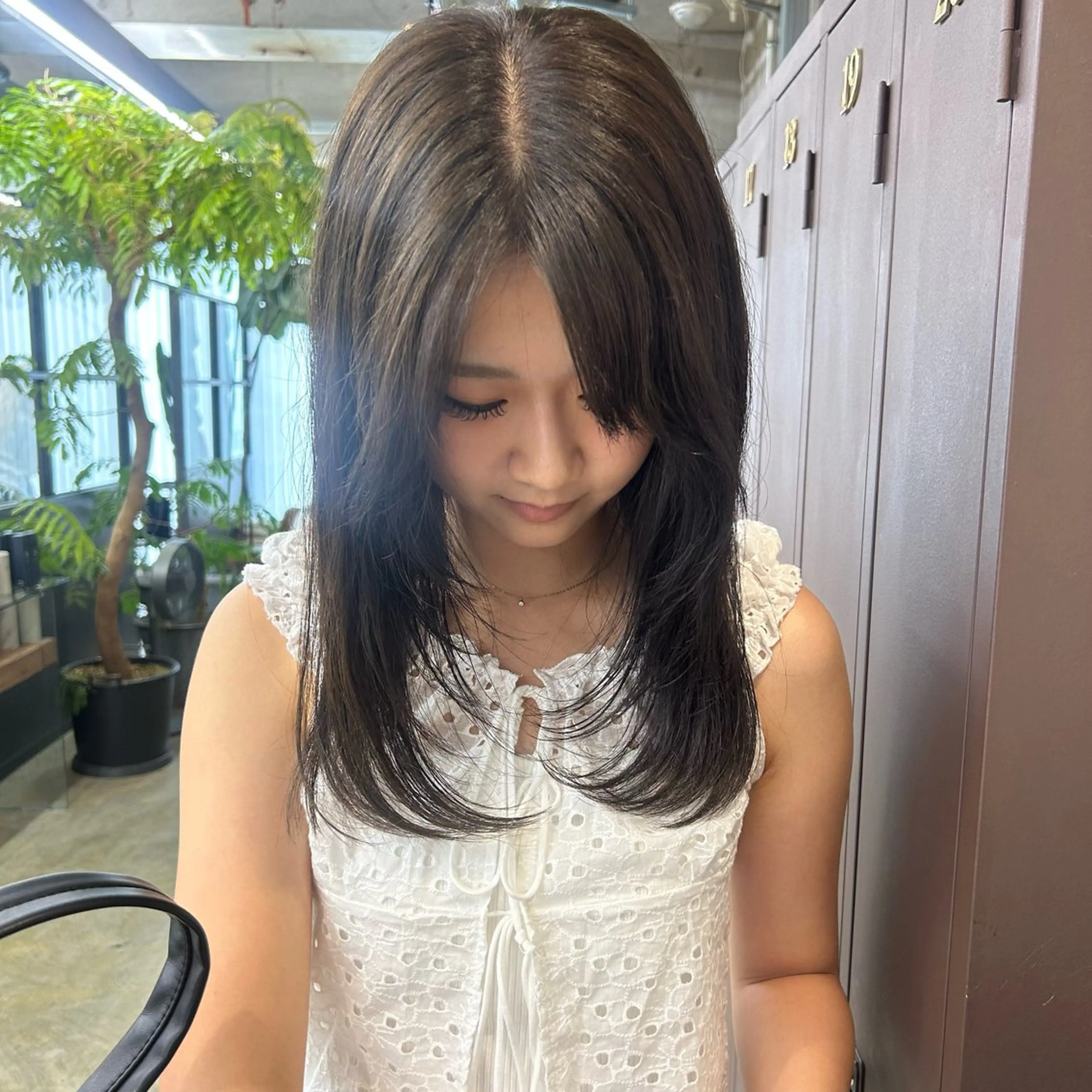 【🐏セミロング🐏】ワンカラー+スペシャルトリートメントの写真