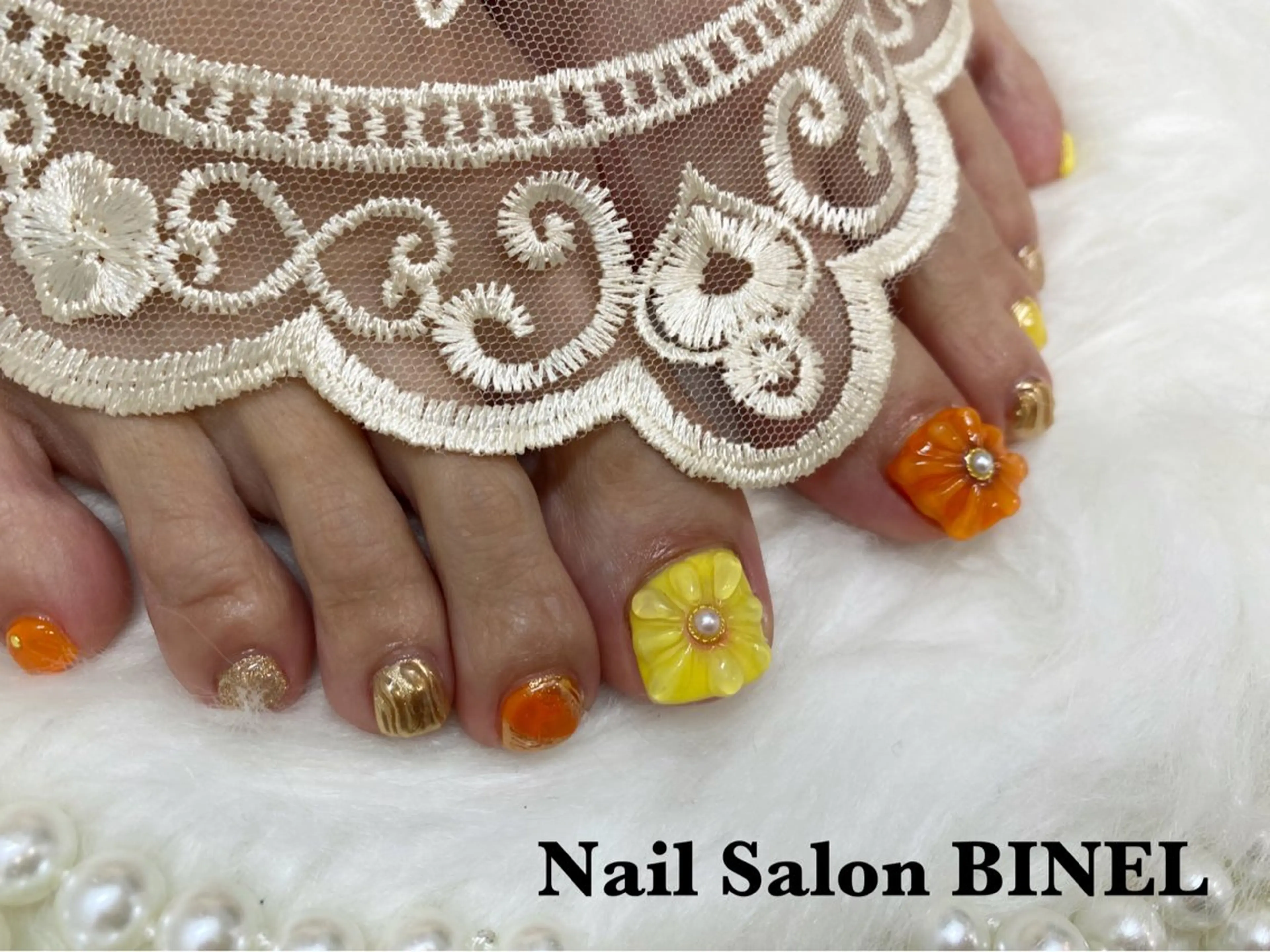 ネイル フットネイル H. Yuukaのネイルデザイン