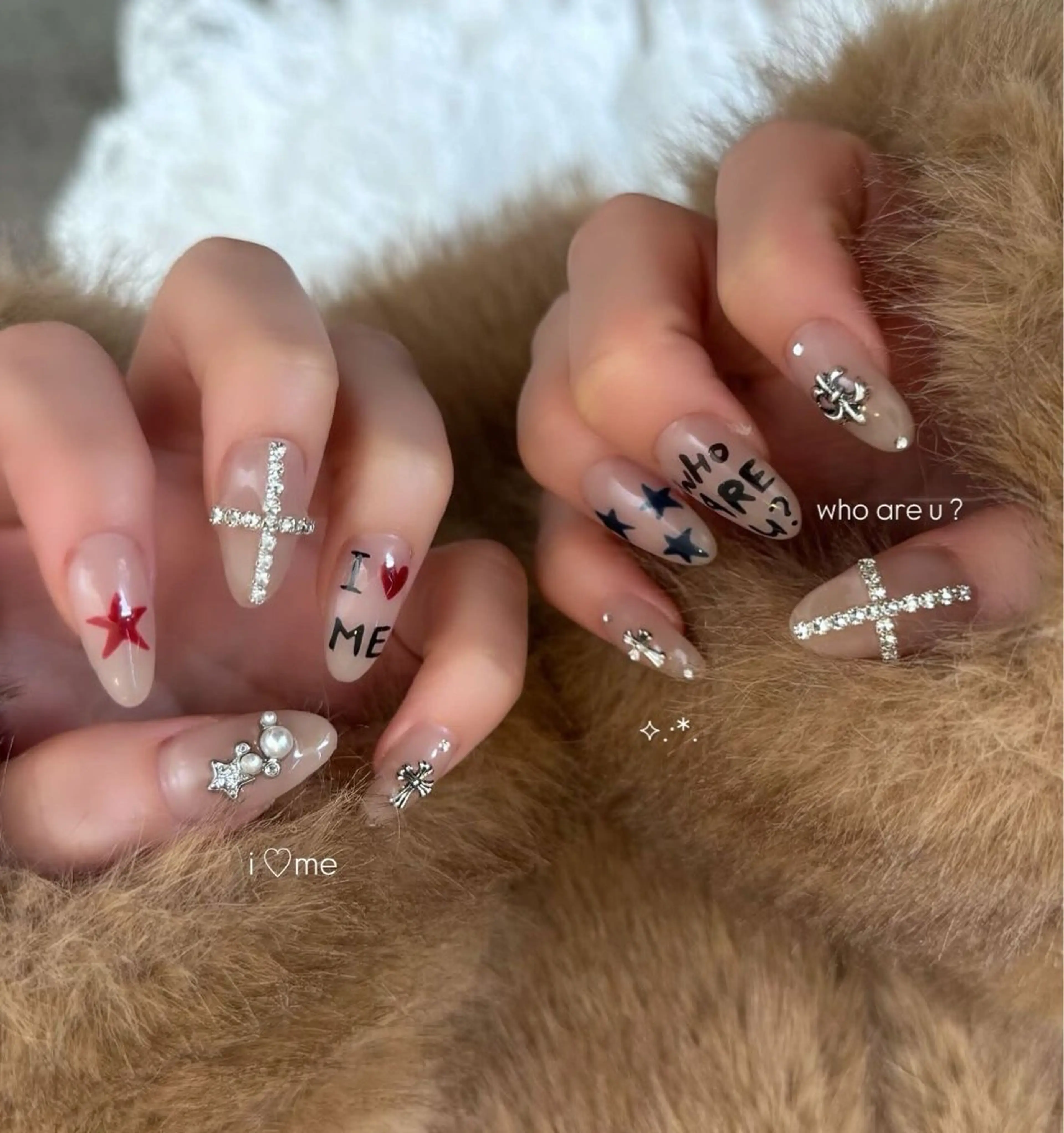 ネイル フレンチネイル 韓国ネイル マグネットネイル メンズネイル ニュアンスネイル ハンドネイル GRANDE大須 Cecil💜のネイルデザイン