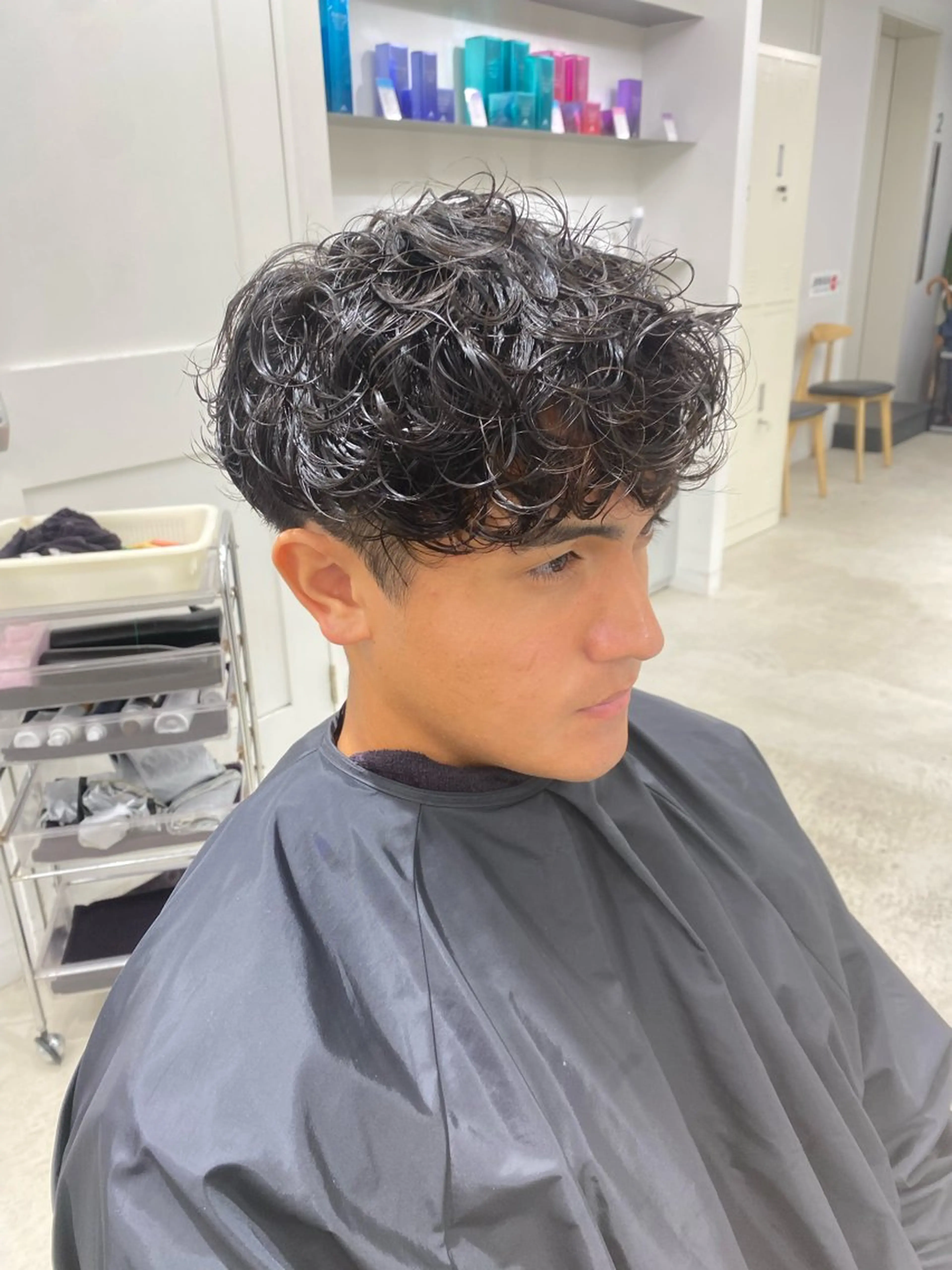 パーマ メンズ カット パーマ メンズパーマ/名駅 /カラー/SEIYAのヘアスタイル