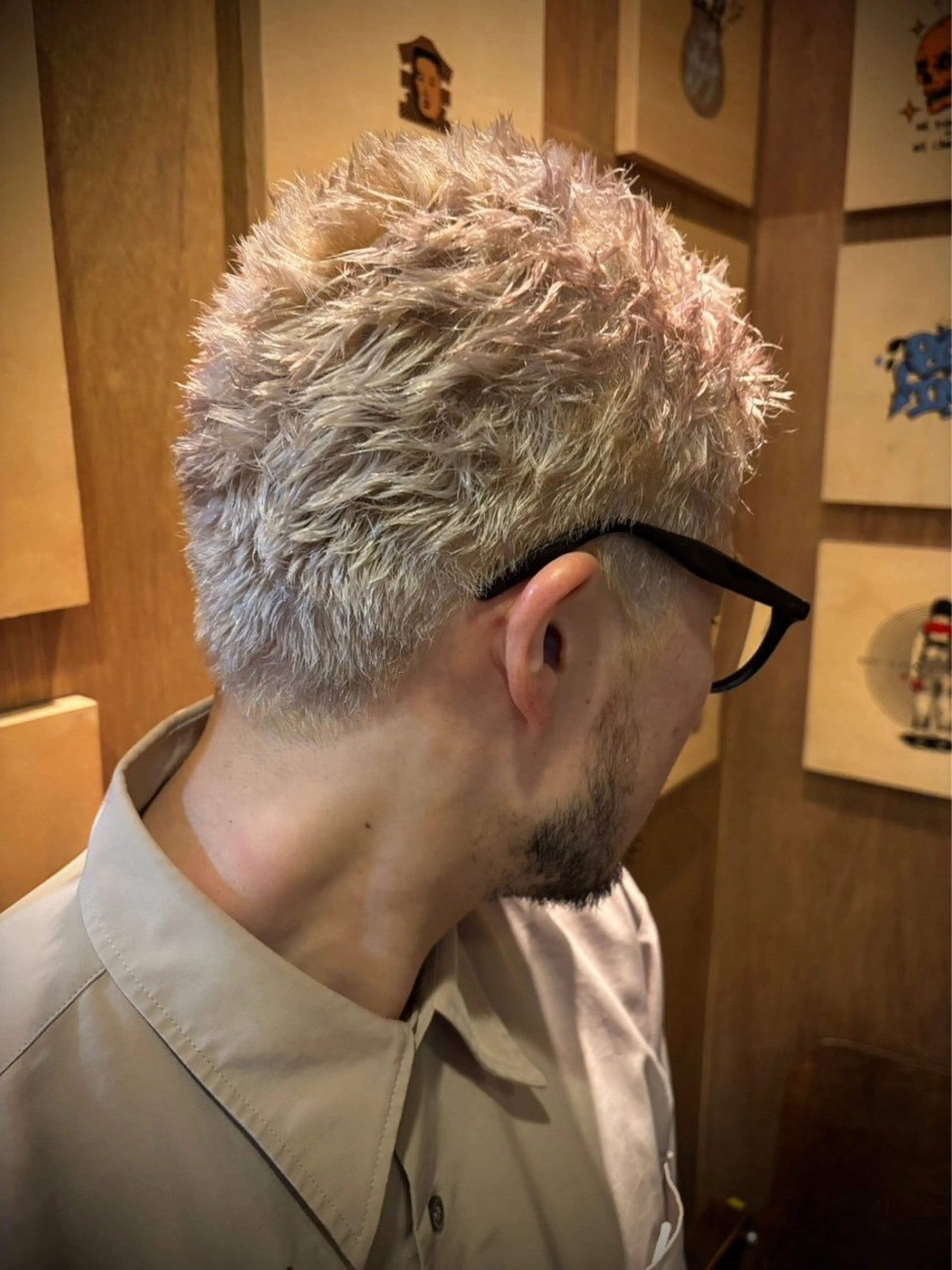 イージーパーマモデル ※当店にお客様として来られたことのある方は対象外の写真