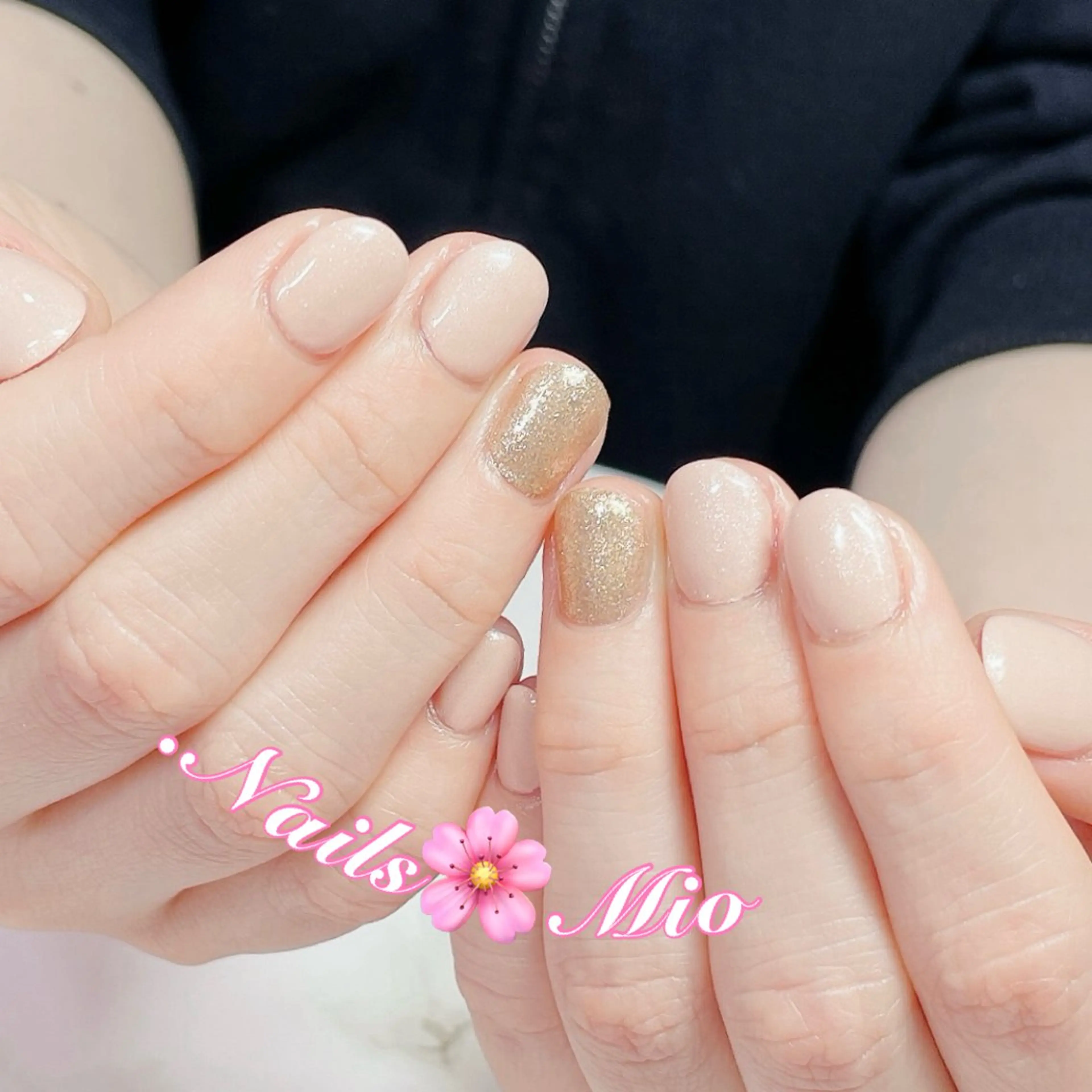 ネイル ジェルネイル ワンカラーネイル .Nails Mio 赤羽西ネイルサロンのネイルデザイン