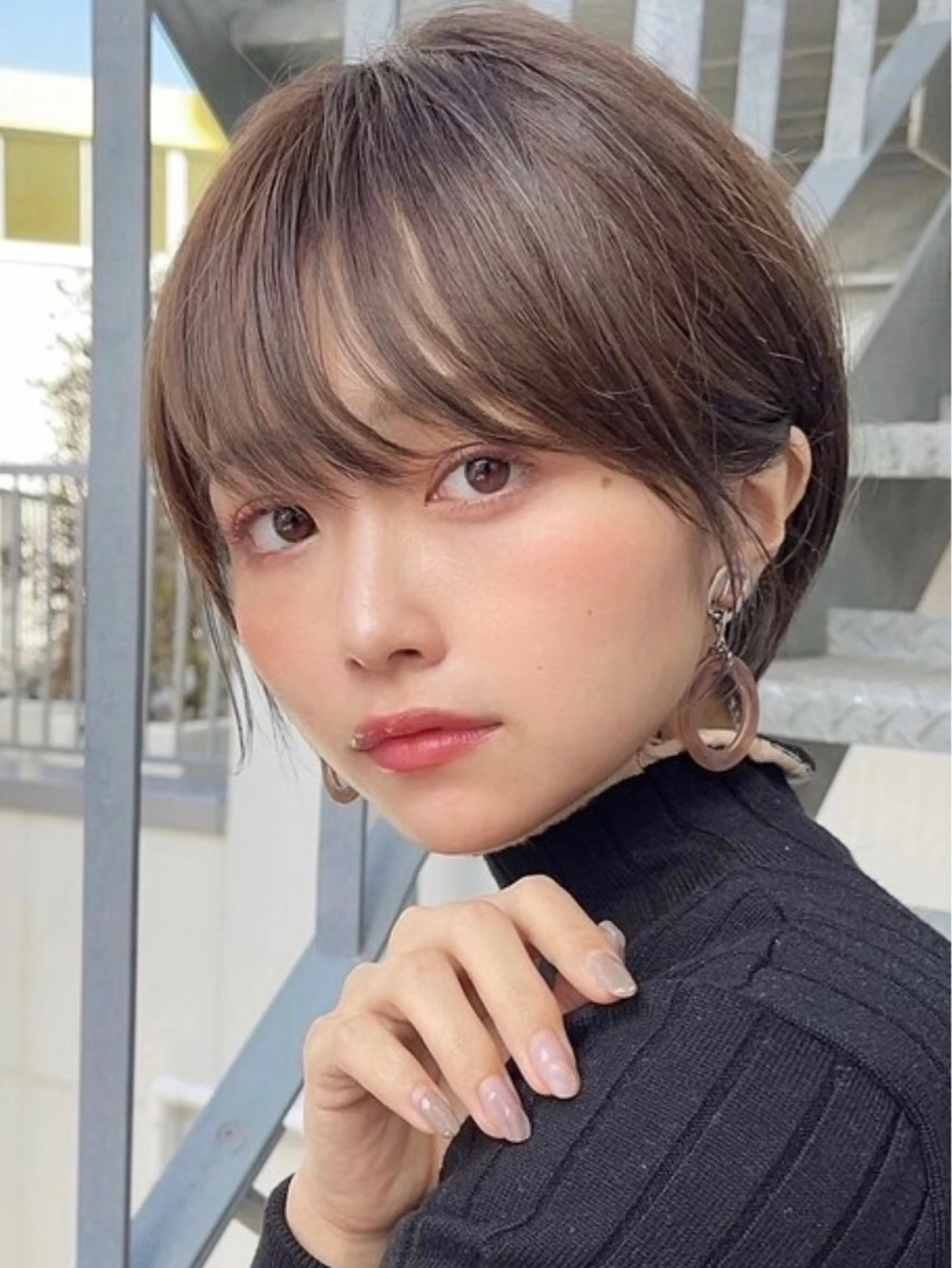 ショート パーマ i.Ehime所属・VIEW EHIME 齋藤  あつきのヘアスタイル