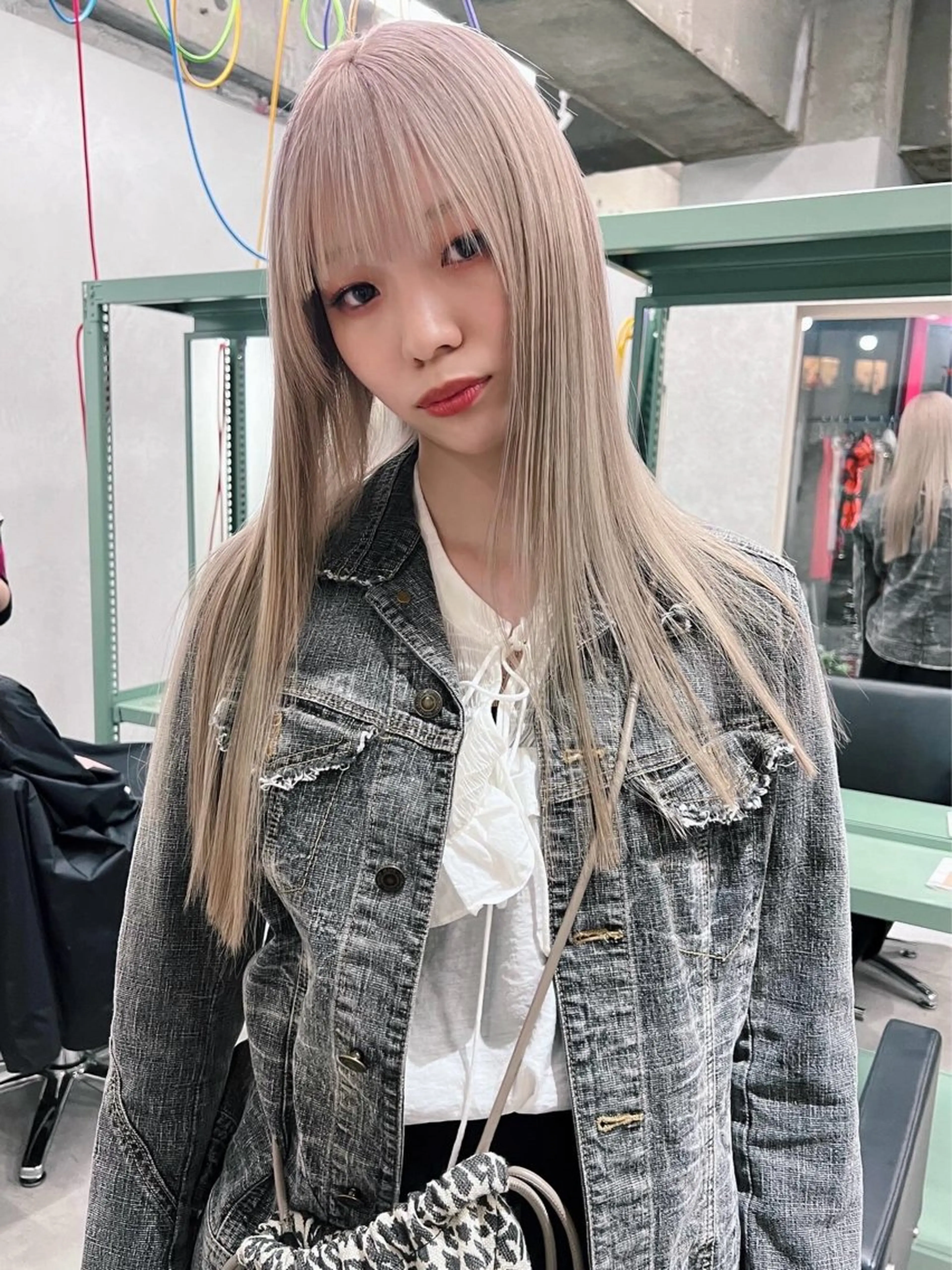 ロング カラー 🧡色落ちまで2度綺 麗なカラー🧡ヨシキのヘアスタイル