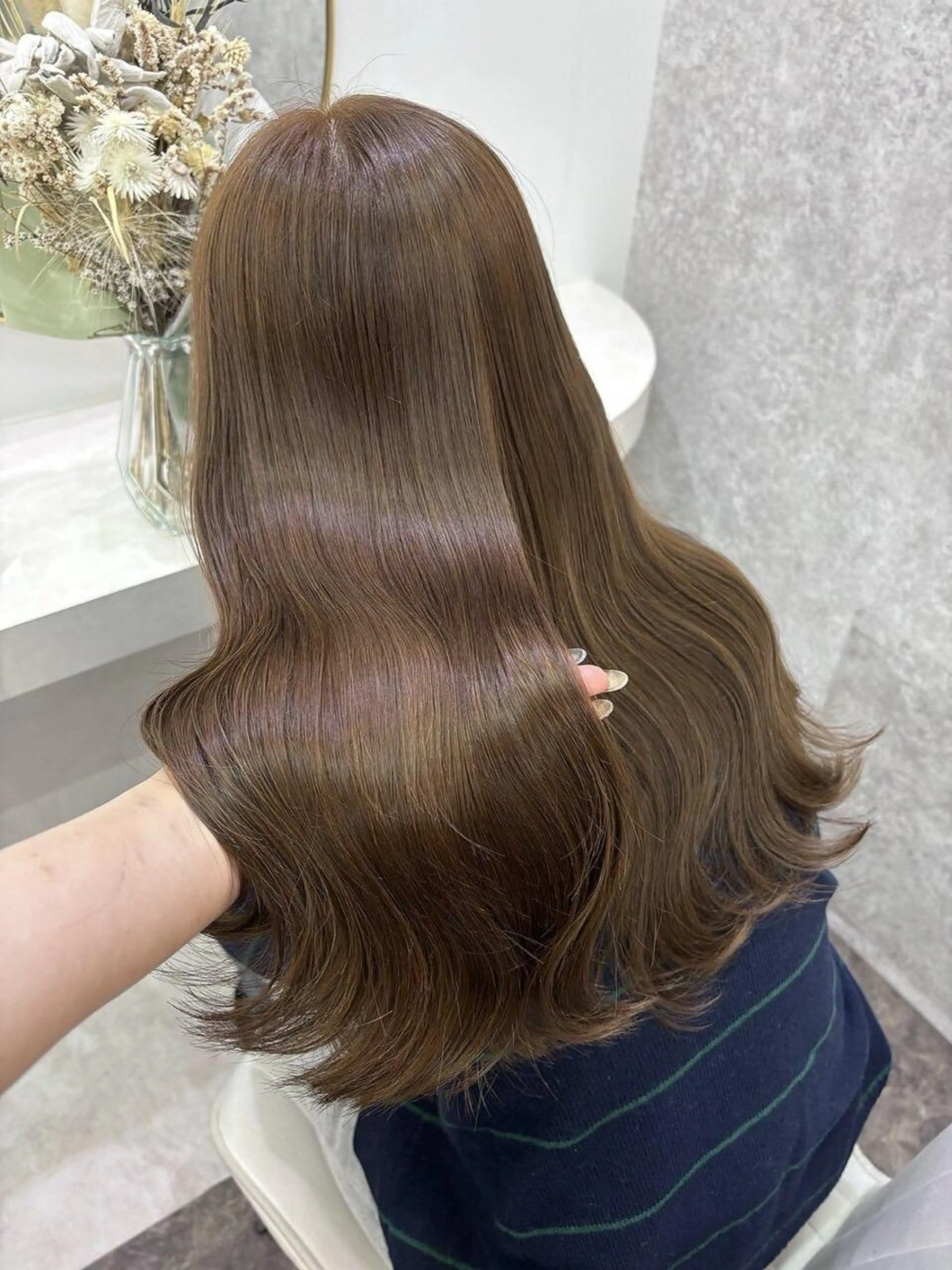 ロング カラー ヘアカラー Maho ブリーチモデル募集中のヘアスタイル