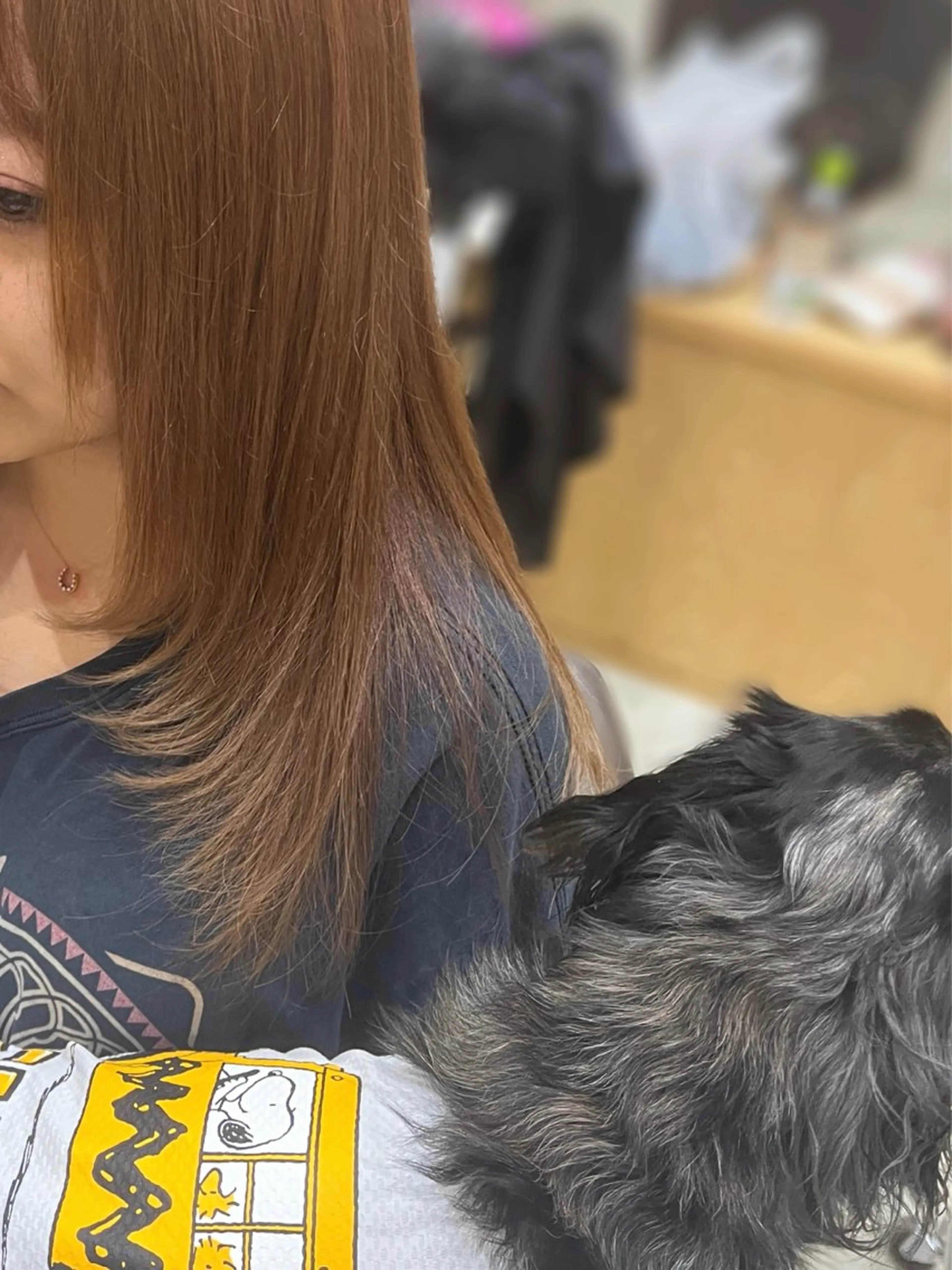 ロング レイヤーカット ILObymiloc ナナカのヘアスタイル