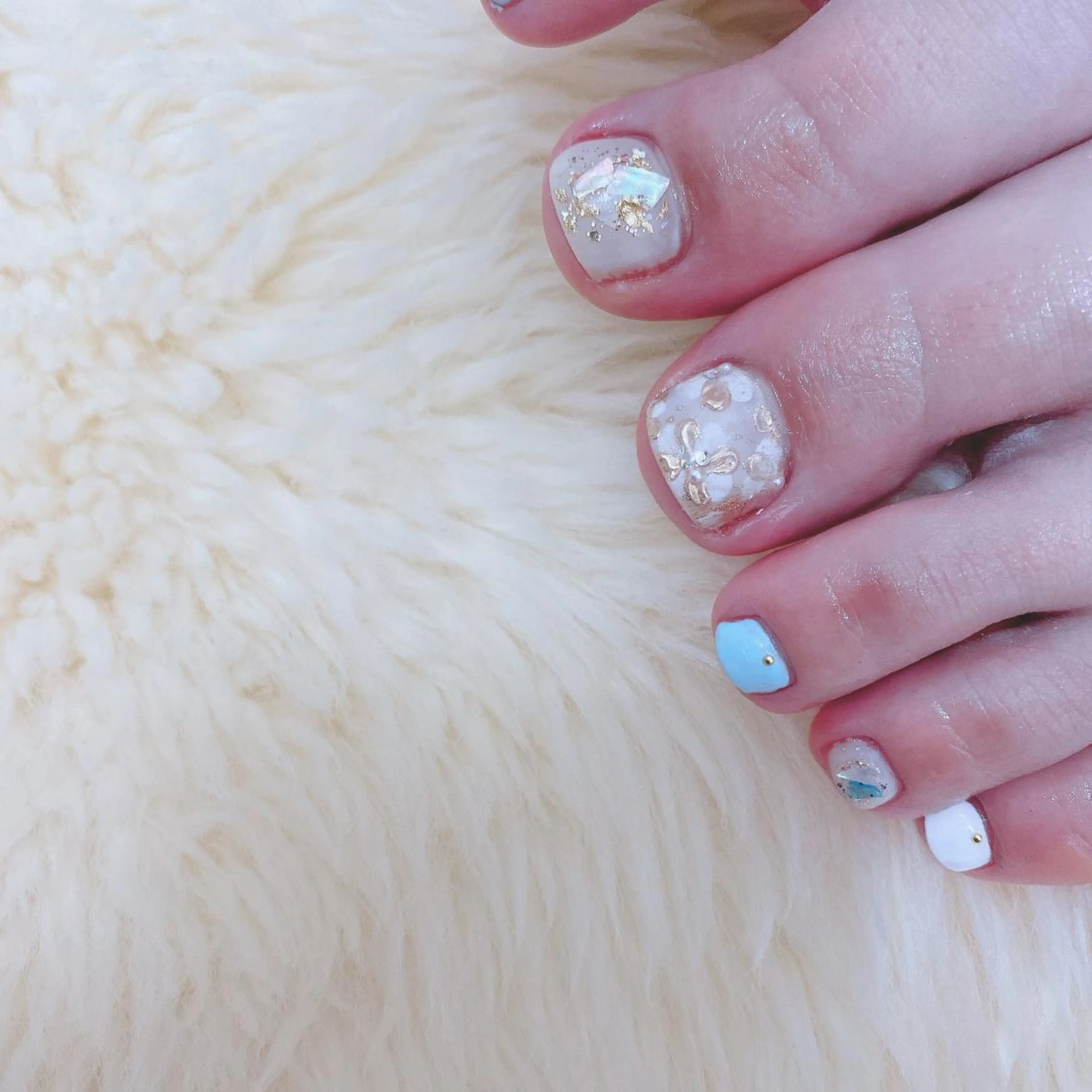 ネイル フットネイル SOL NAILのネイルデザイン