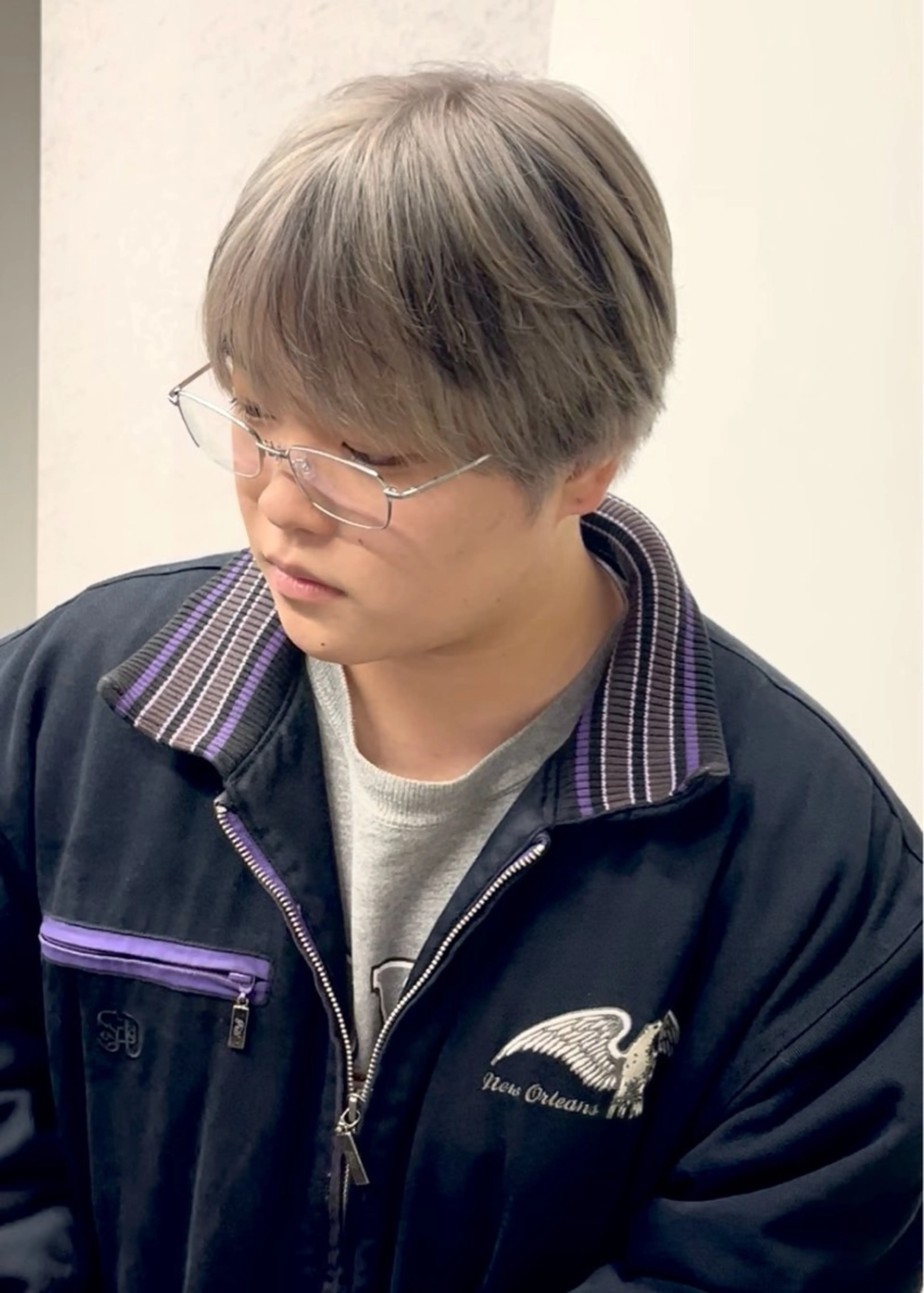 メンズ HONOKA💜女子 ウケメンズ特化心斎橋のヘアスタイル