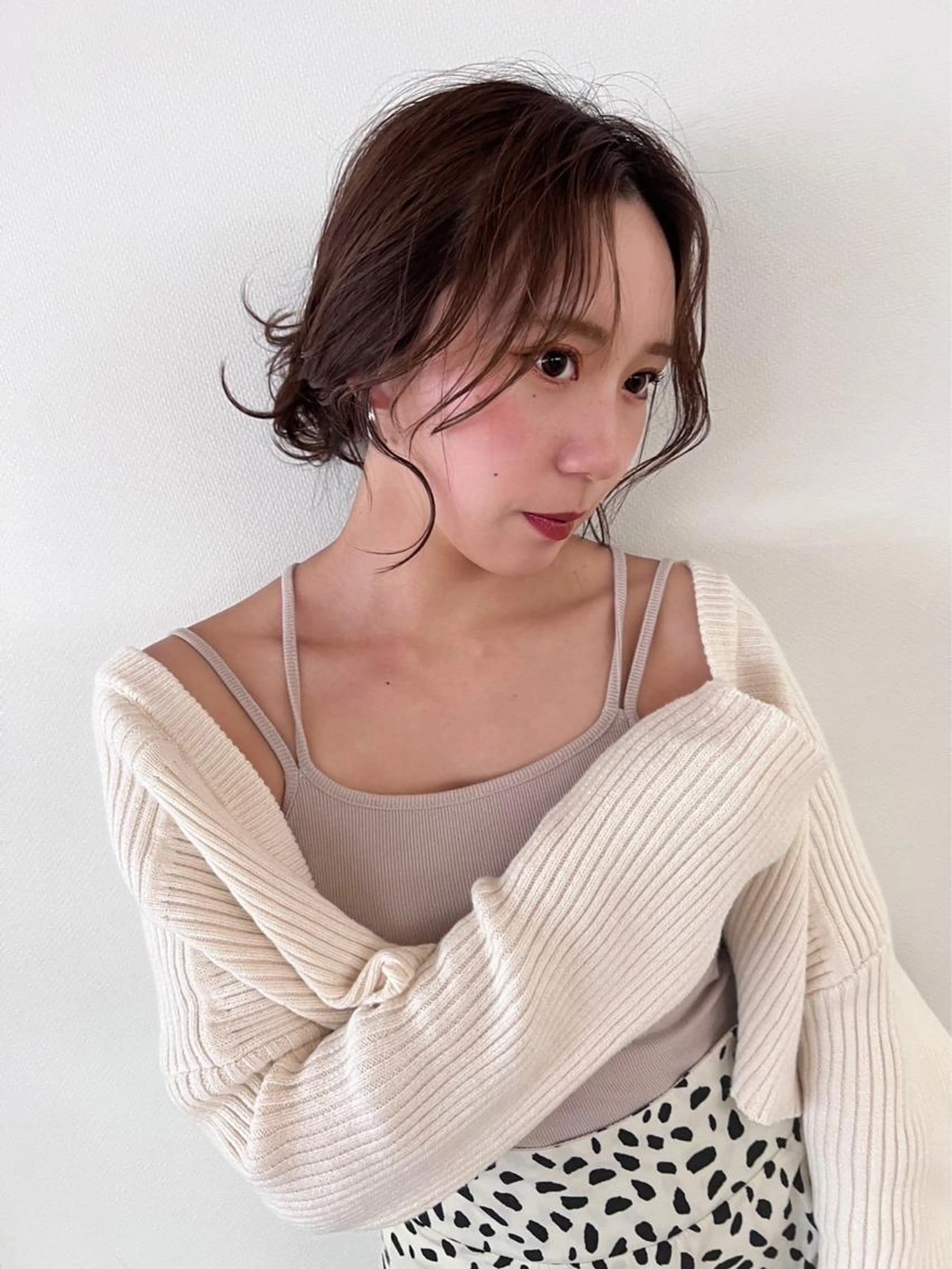 【結んでも可愛い🌙🤍】前髪＋顔まわりカット💇🏻‍♀️🤍の写真