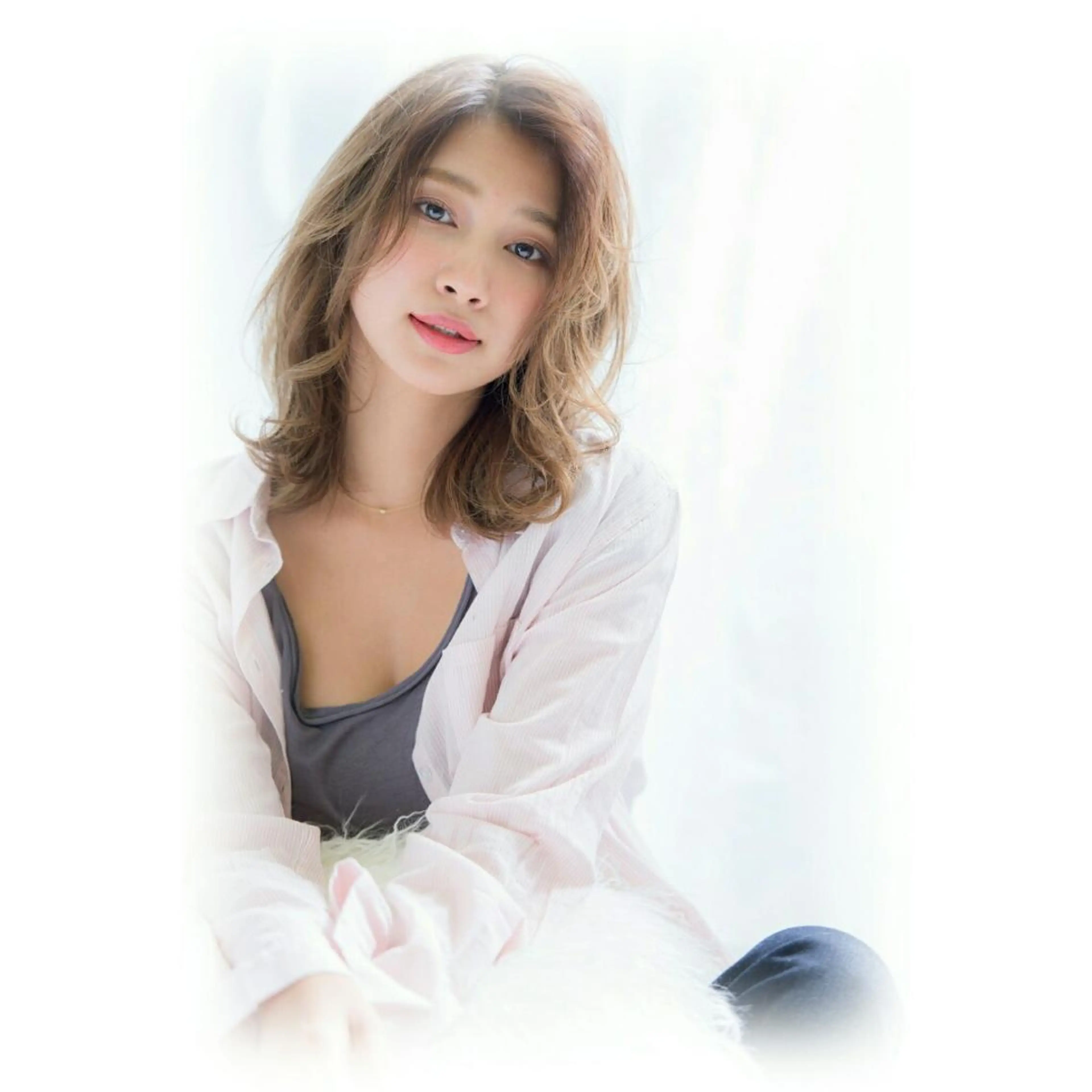 ショート ミディアム カラー パーマ ヘアアレンジ セミロング ロング .. meiのヘアスタイル