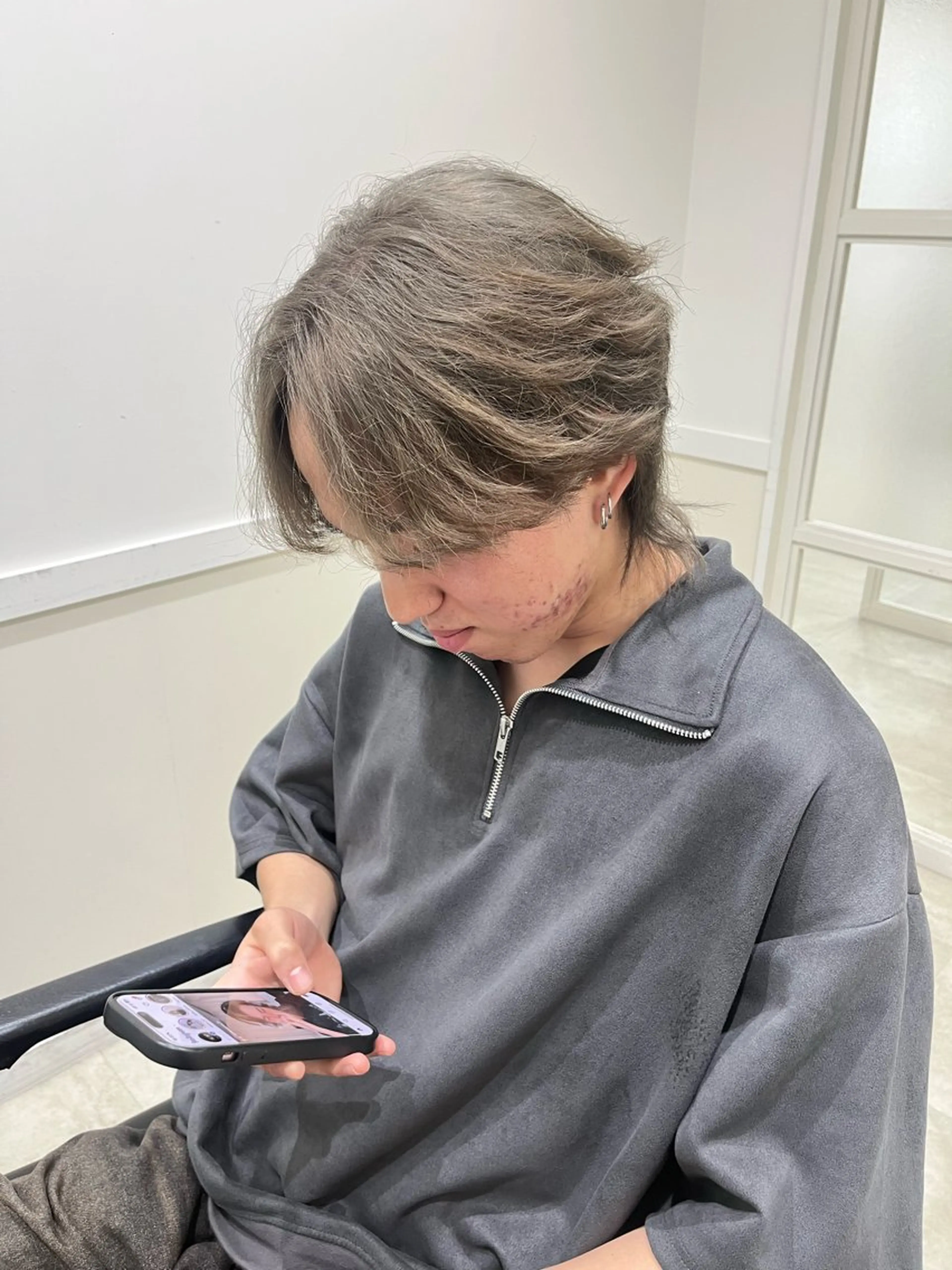 カラー メンズ ヘアカラー トリートメント ヘッドスパ Go   Today シェアサロン　横浜店所属・【ただの天才 🎨】のヘアスタイル