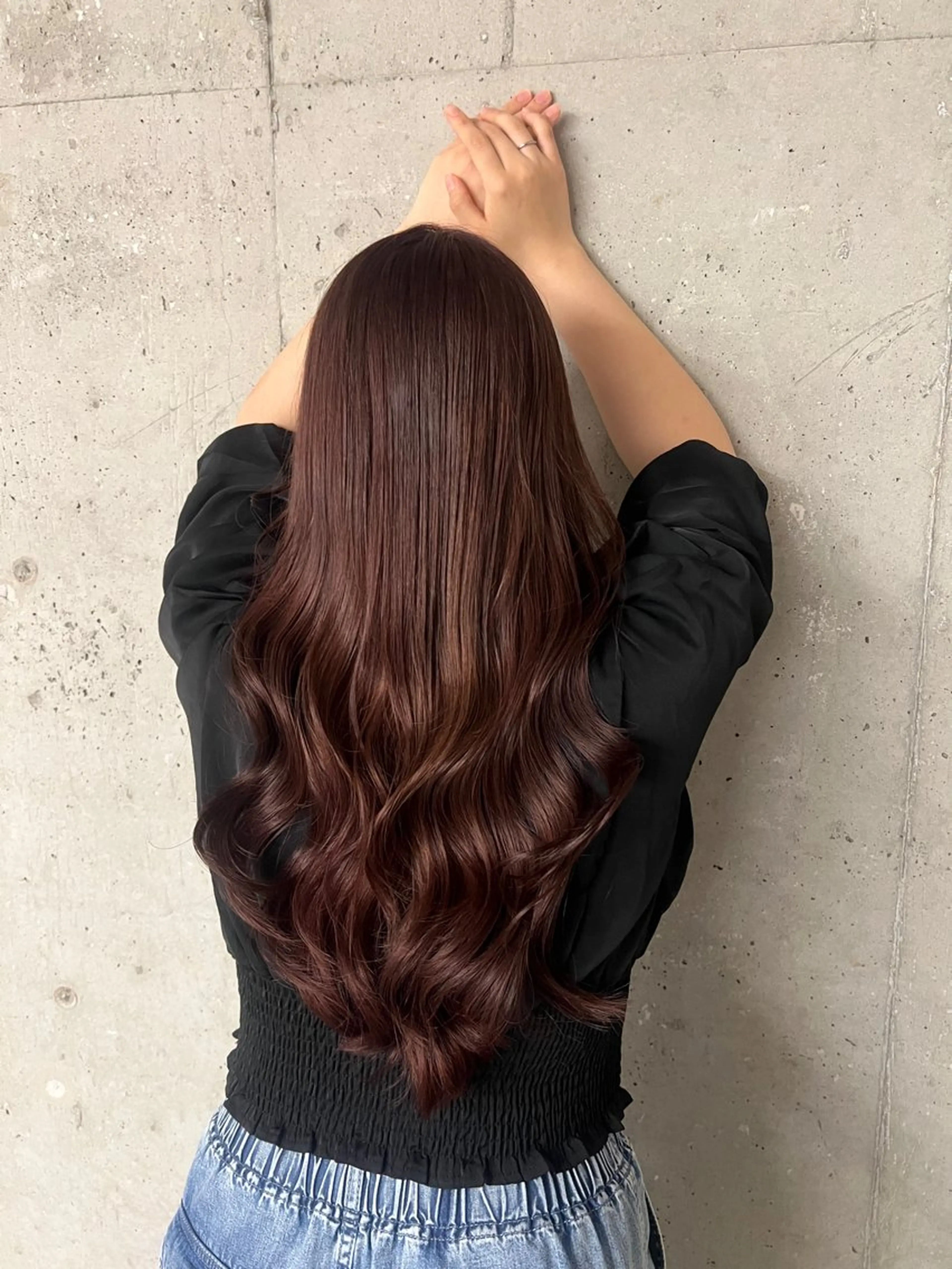 ロング カラー ブリーチ 透明感カラー ハイトーンカラー ブリーチなしカラー 髪質改善 カット ヘアカラー トリートメント 頓所 大昂のヘアスタイル