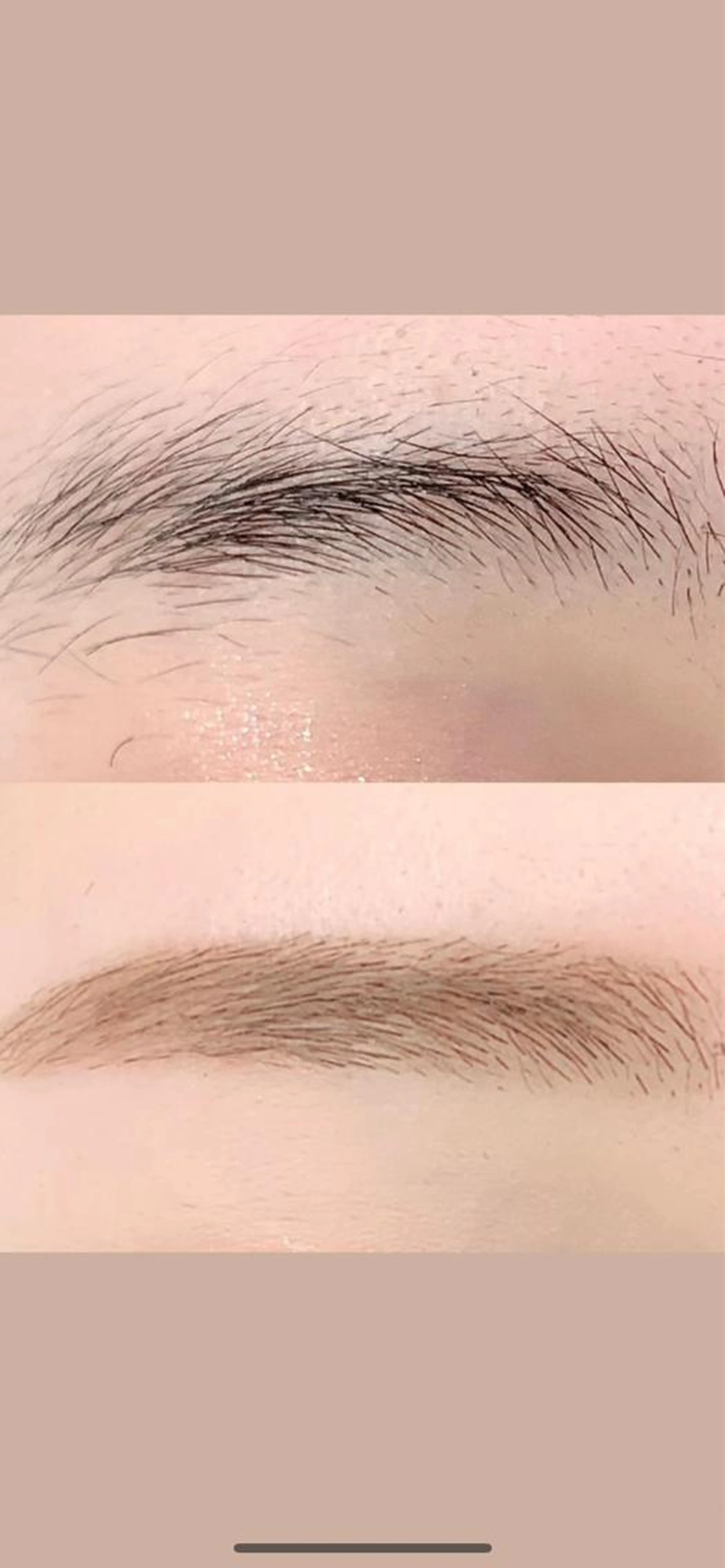 大人気💜パリジェンヌ&ラッシュリフトマッパ+ハリウッドアイブロ(wax付き)2週間以上眉毛を処理してない方のみ対象❣️の写真