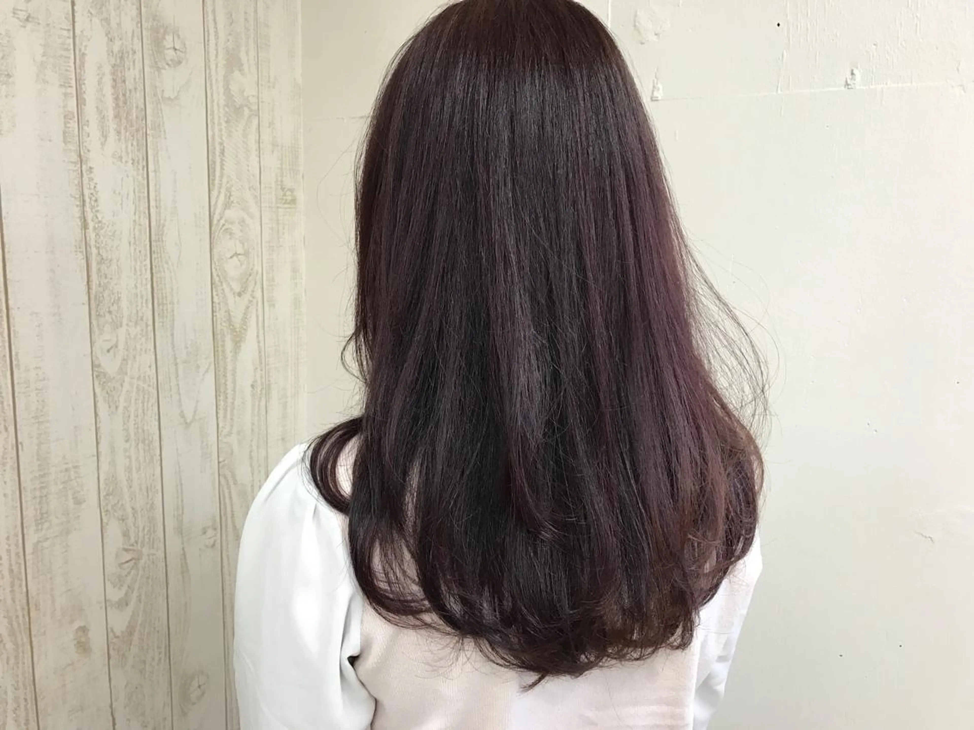 ロング カラー ヘアアレンジ アッシュ ピンクカラー ピンクアッシュ SALOWIN  原宿ash所属・タナカ タクヤのヘアスタイル