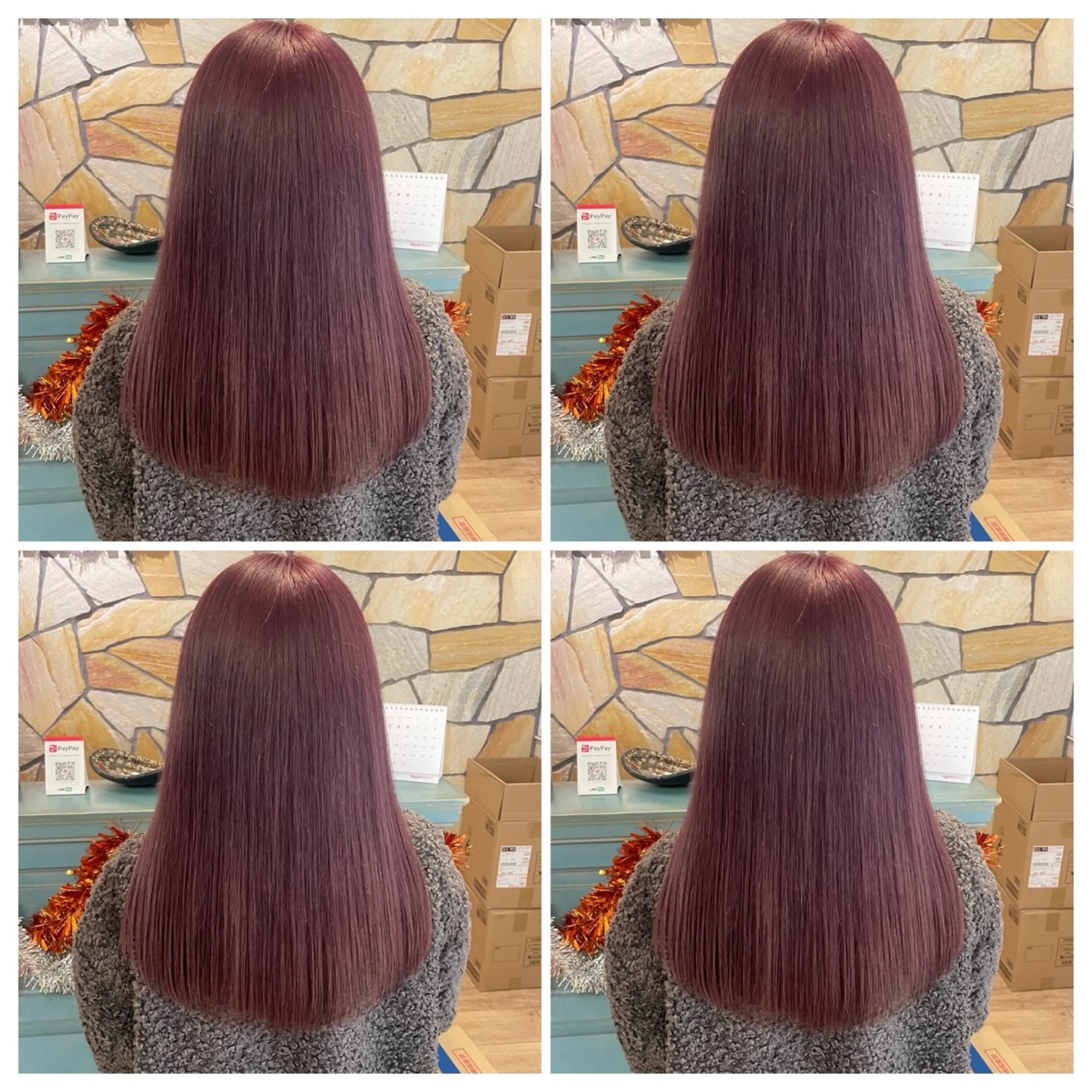 ロング カラー 髪質改善 艶髪カラー エクステ かいり✂️のヘアスタイル