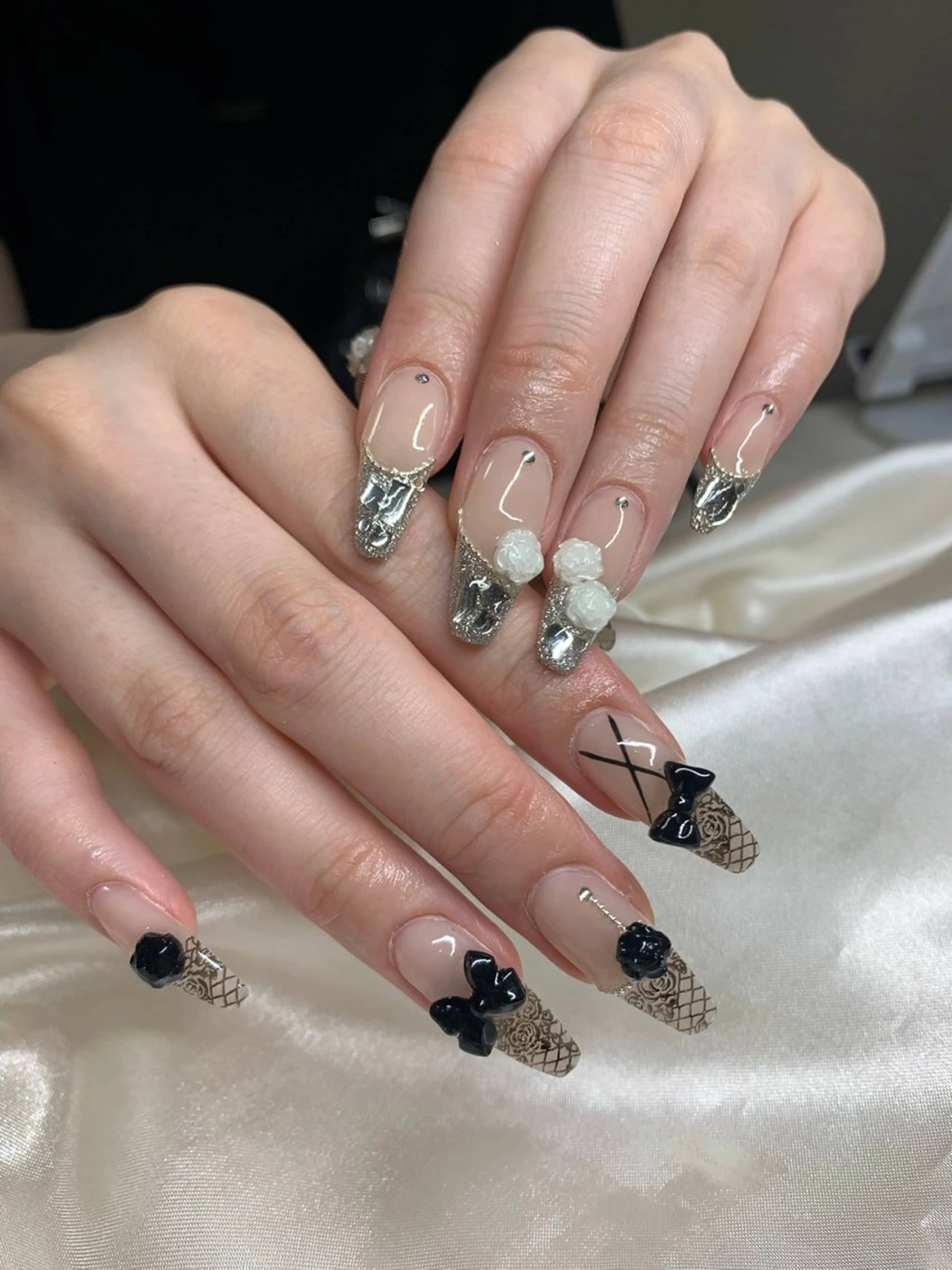 ネイル ハンドネイル ROSE ANA CHUO 本川越のネイルデザイン