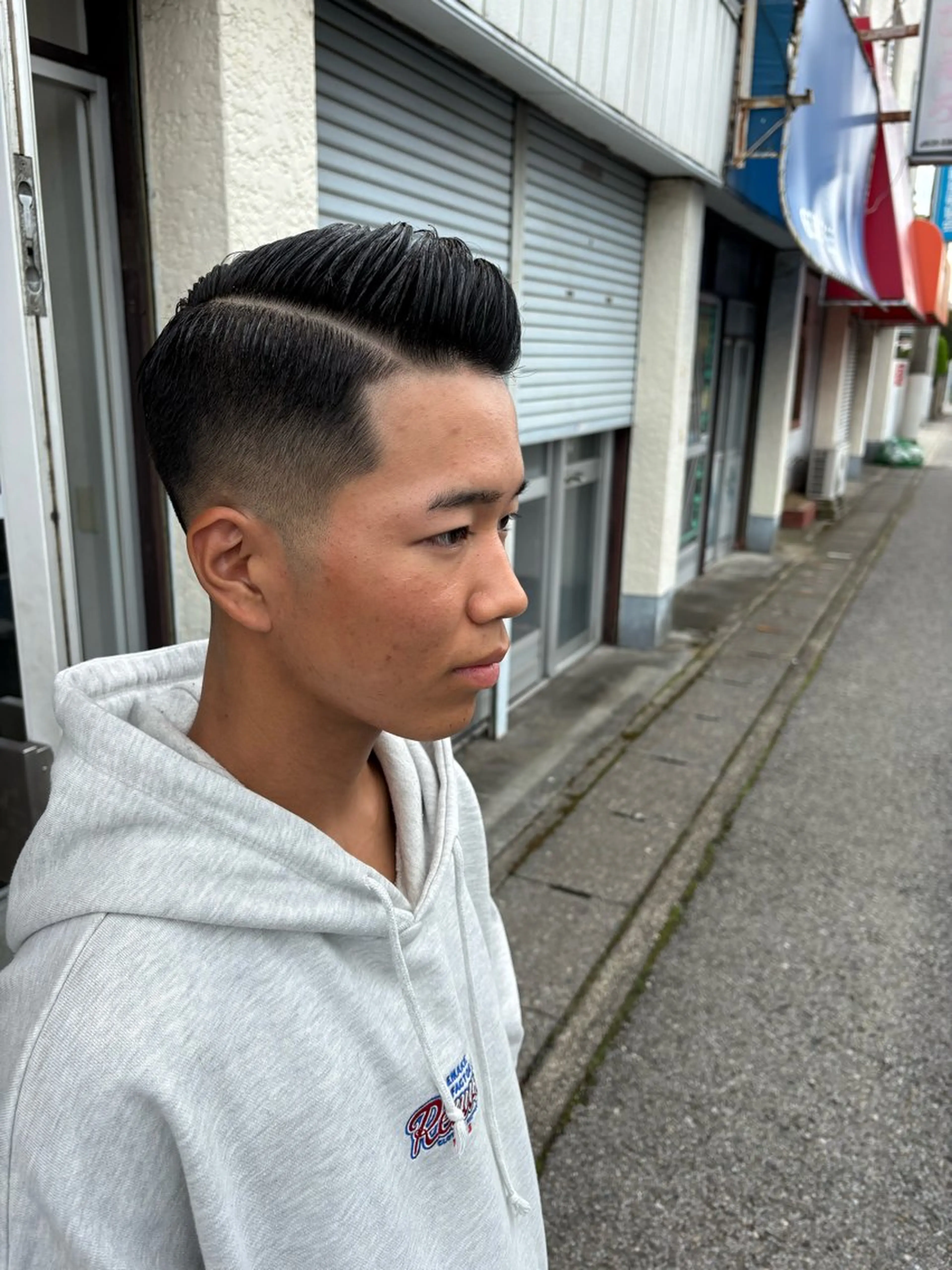 ショート メンズ フェードカット スキンフェード カット メンズサロンクロ所属・今井 匠のヘアスタイル