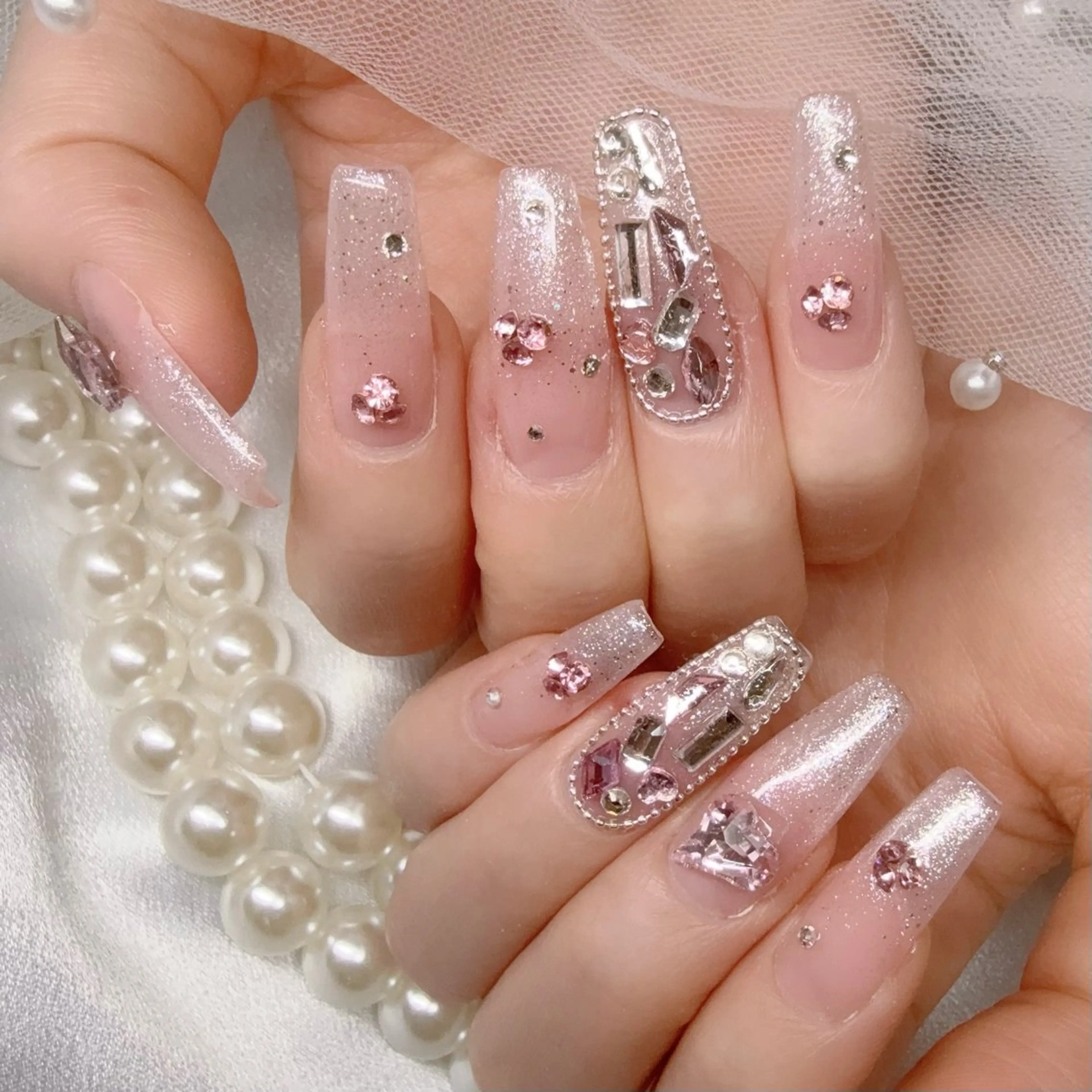 ネイル ハンドネイル 長さだし専門Minami所属・MN Nail salonのネイルデザイン