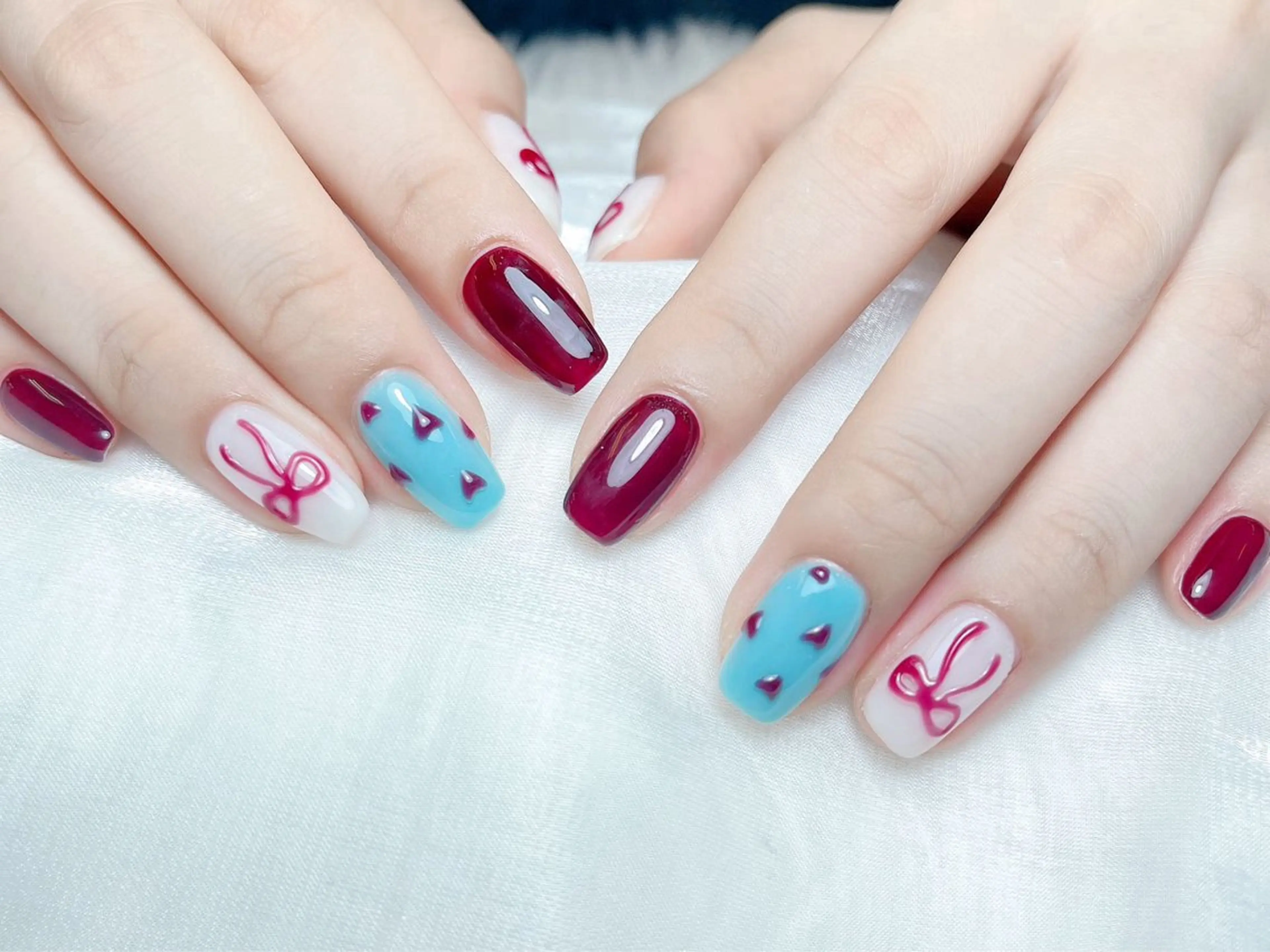 ネイル M🌷nail 長さだし専門店のネイルデザイン