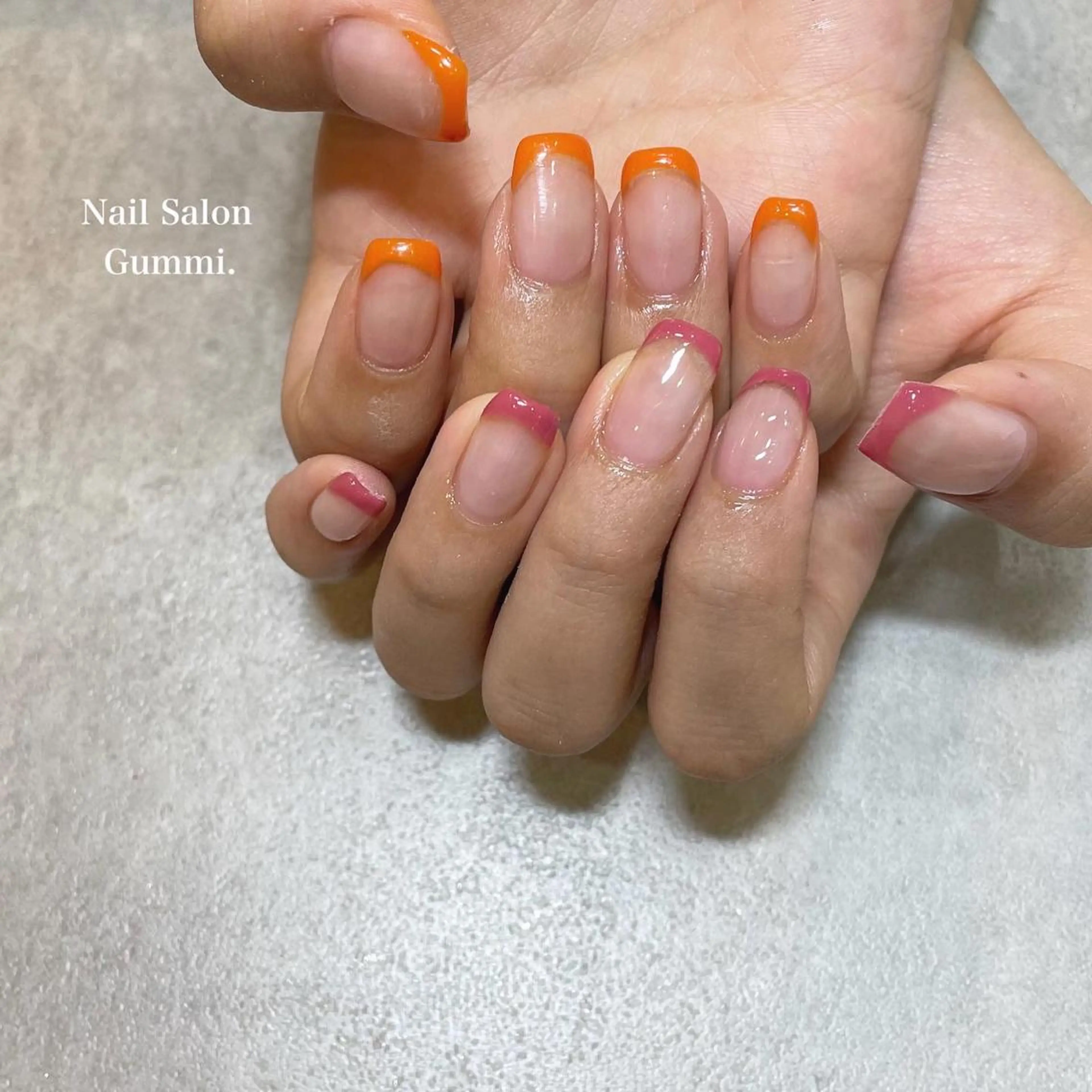 ネイル クリアネイル Nail Salon Gummi.のネイルデザイン