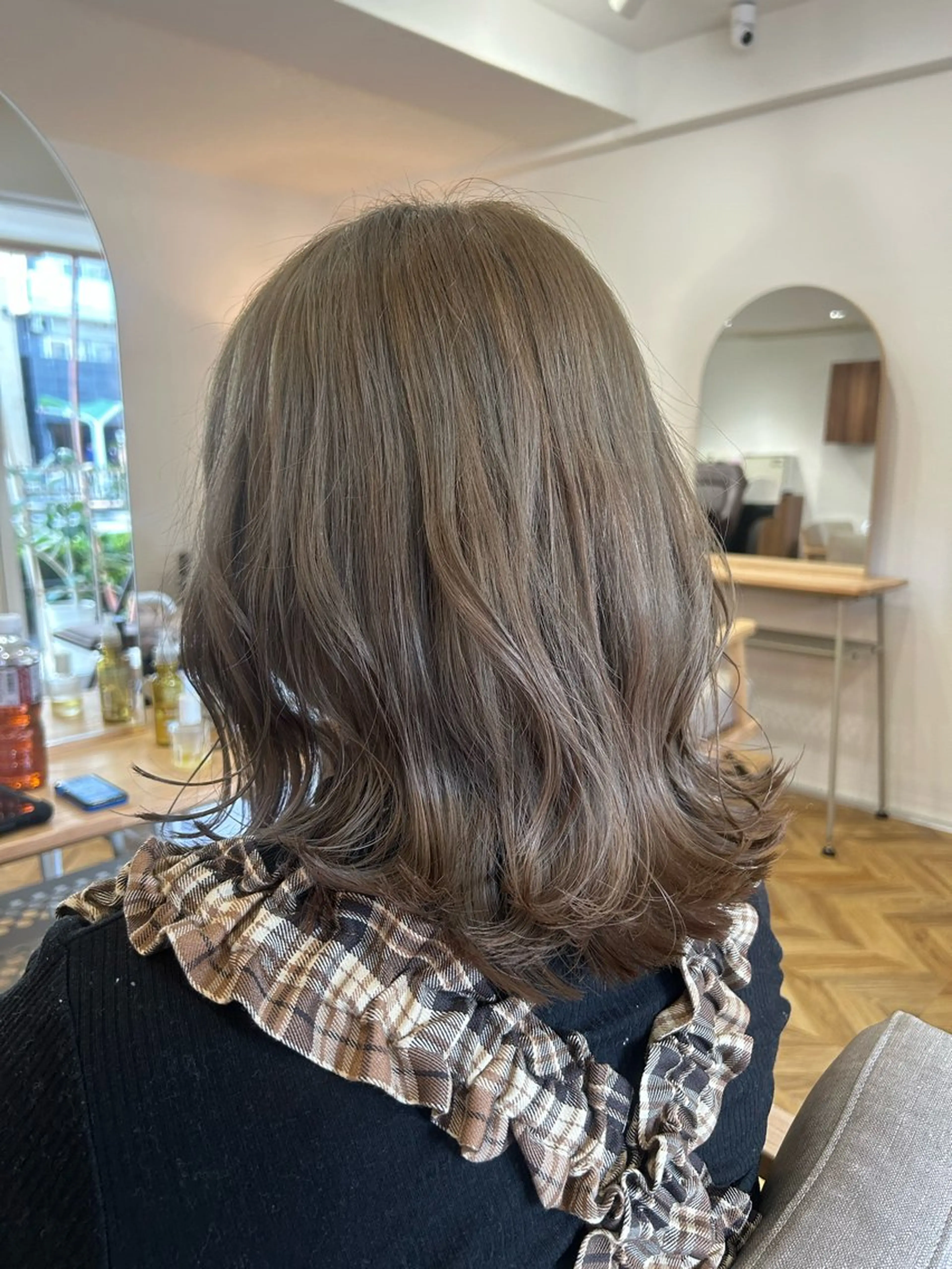 セミロング カラー 櫻井園子🌸 久屋大通/高岳のヘアスタイル