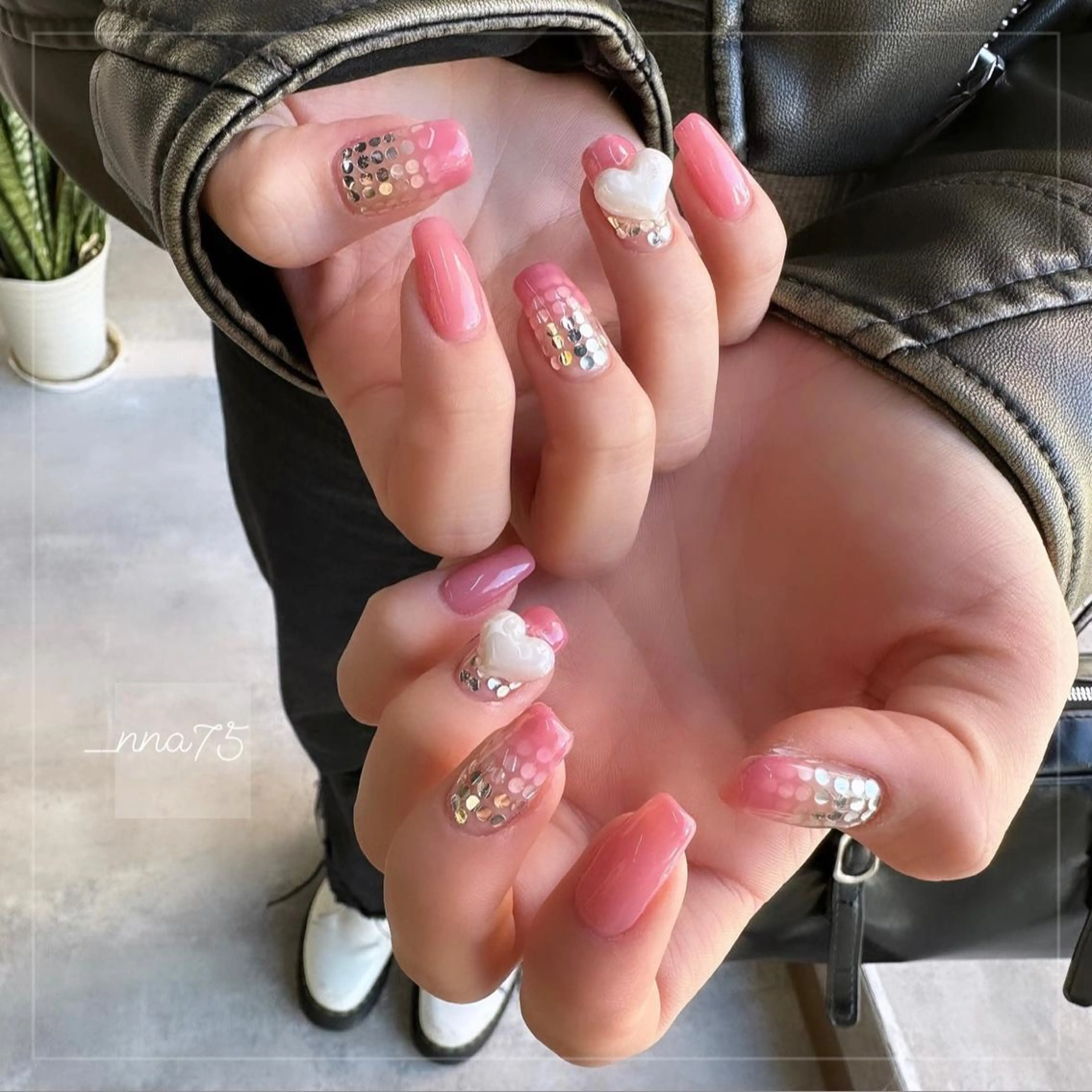 ネイル GRANDE OSU Anna 🧸💛のネイルデザイン