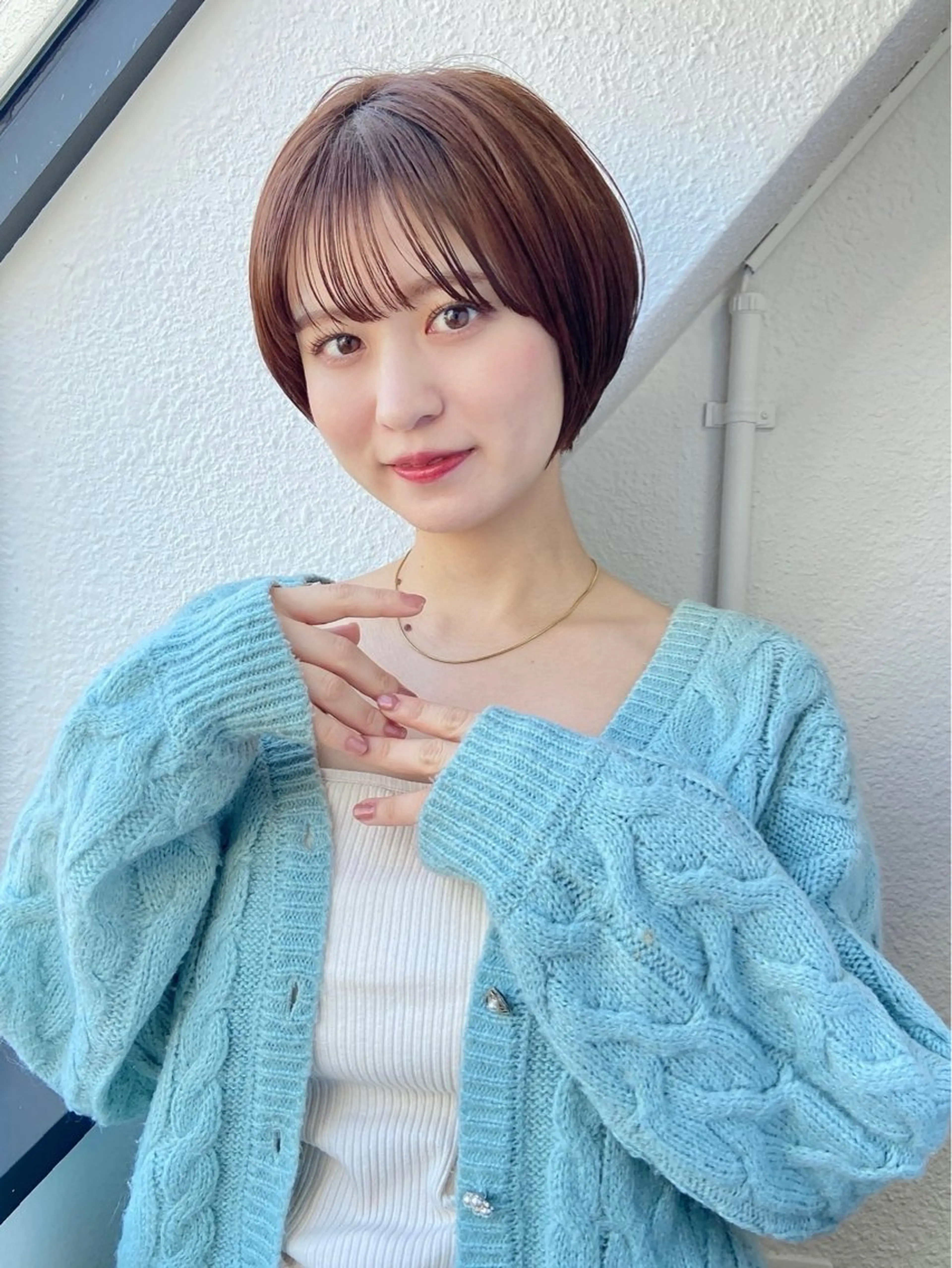 ショート カット ヘアカラー 小顔ショート✁ ⁂Yukari⁂のヘアスタイル