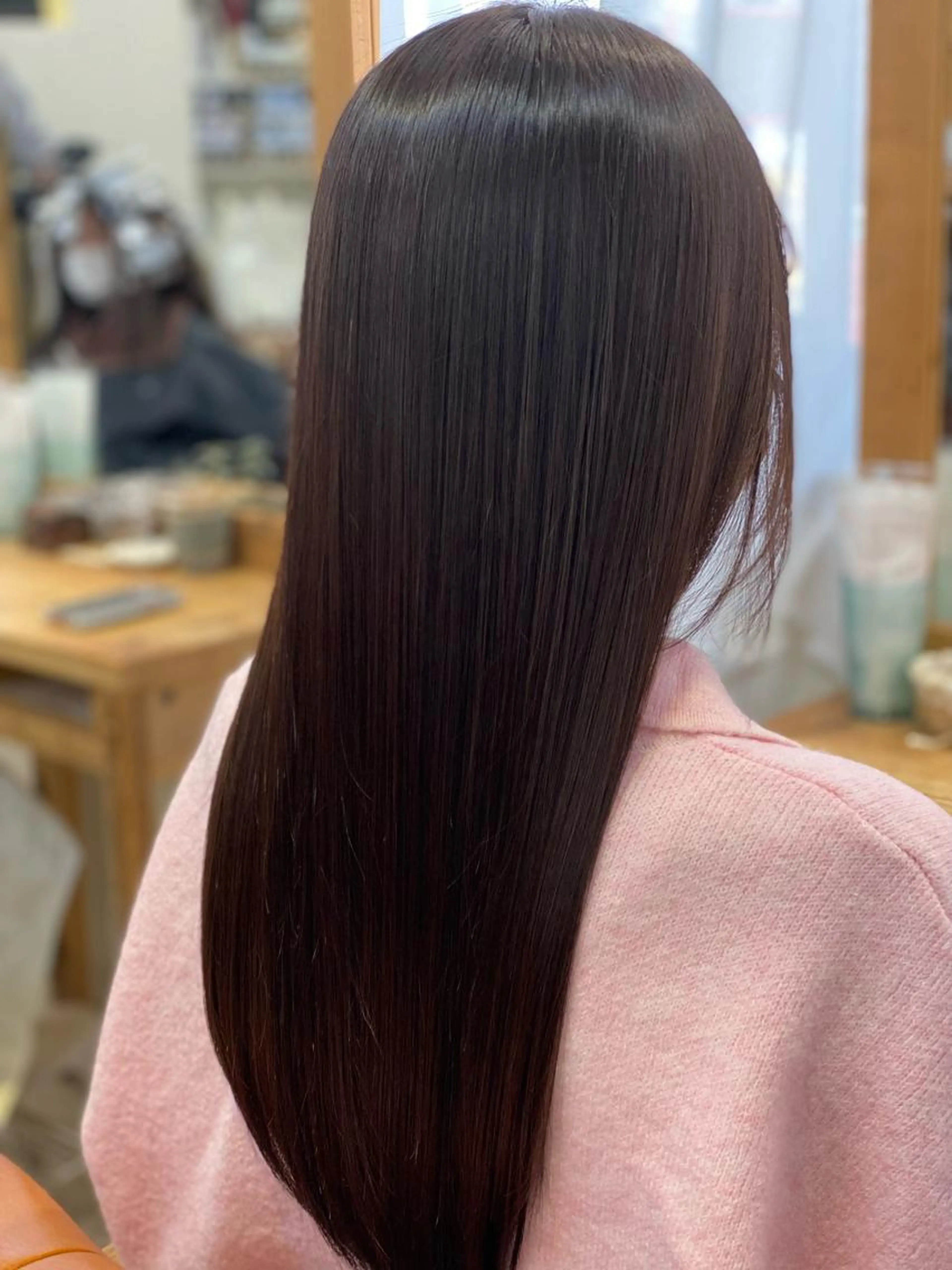 特別クーポン⭐︎オイルストレート＋カット＋髪質改善ヘアエステの写真