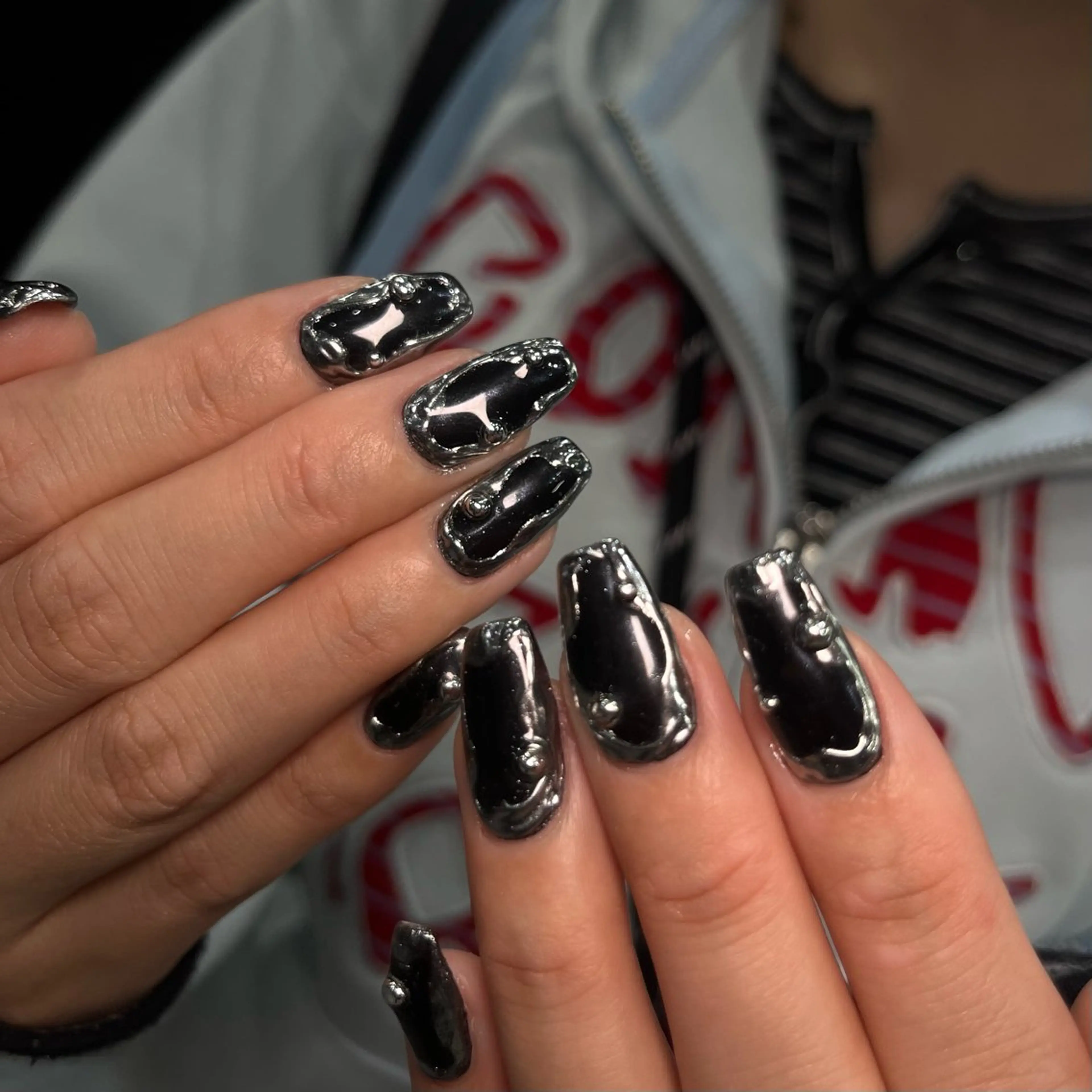 ネイル ハンドネイル Cleo 名古屋駅店 🖤EMIRIのネイルデザイン