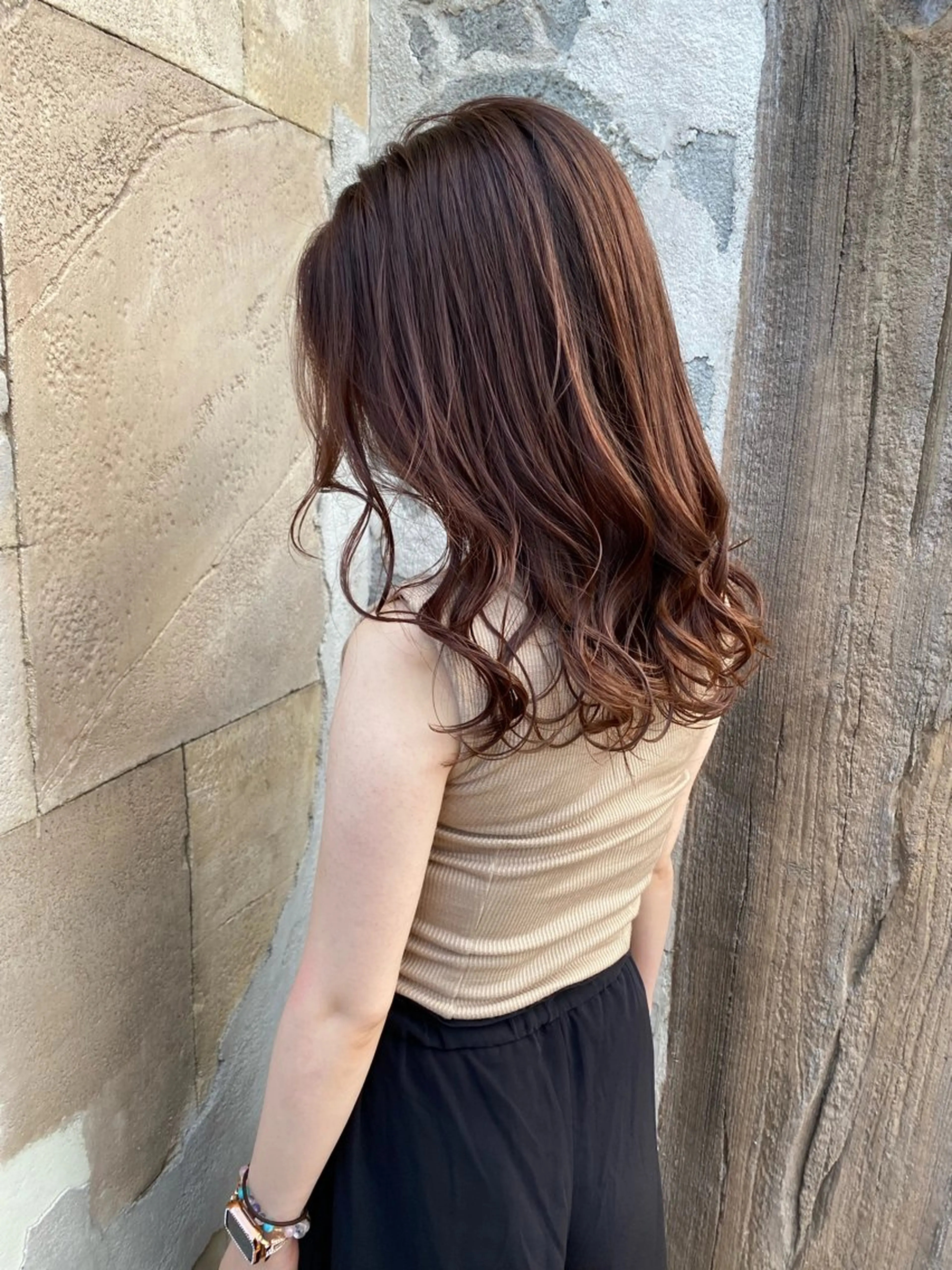 セミロング カラー カット ヘアカラー トリートメント ショート/茅ヶ崎 タカハシ タクロウのヘアスタイル