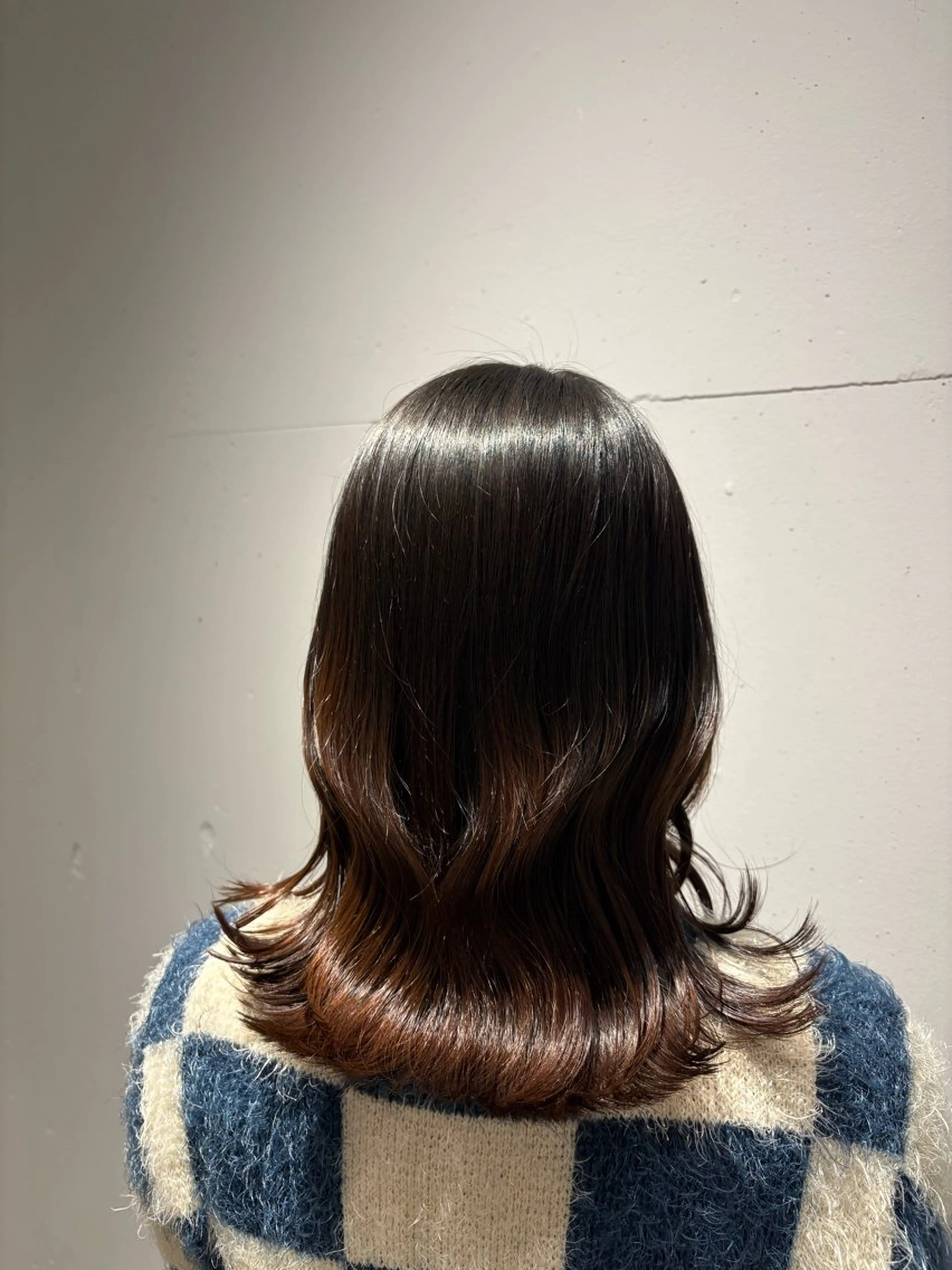 ミディアム カット ❄️艶カラー/レイヤ ー/ボブ/mao❄️のヘアスタイル