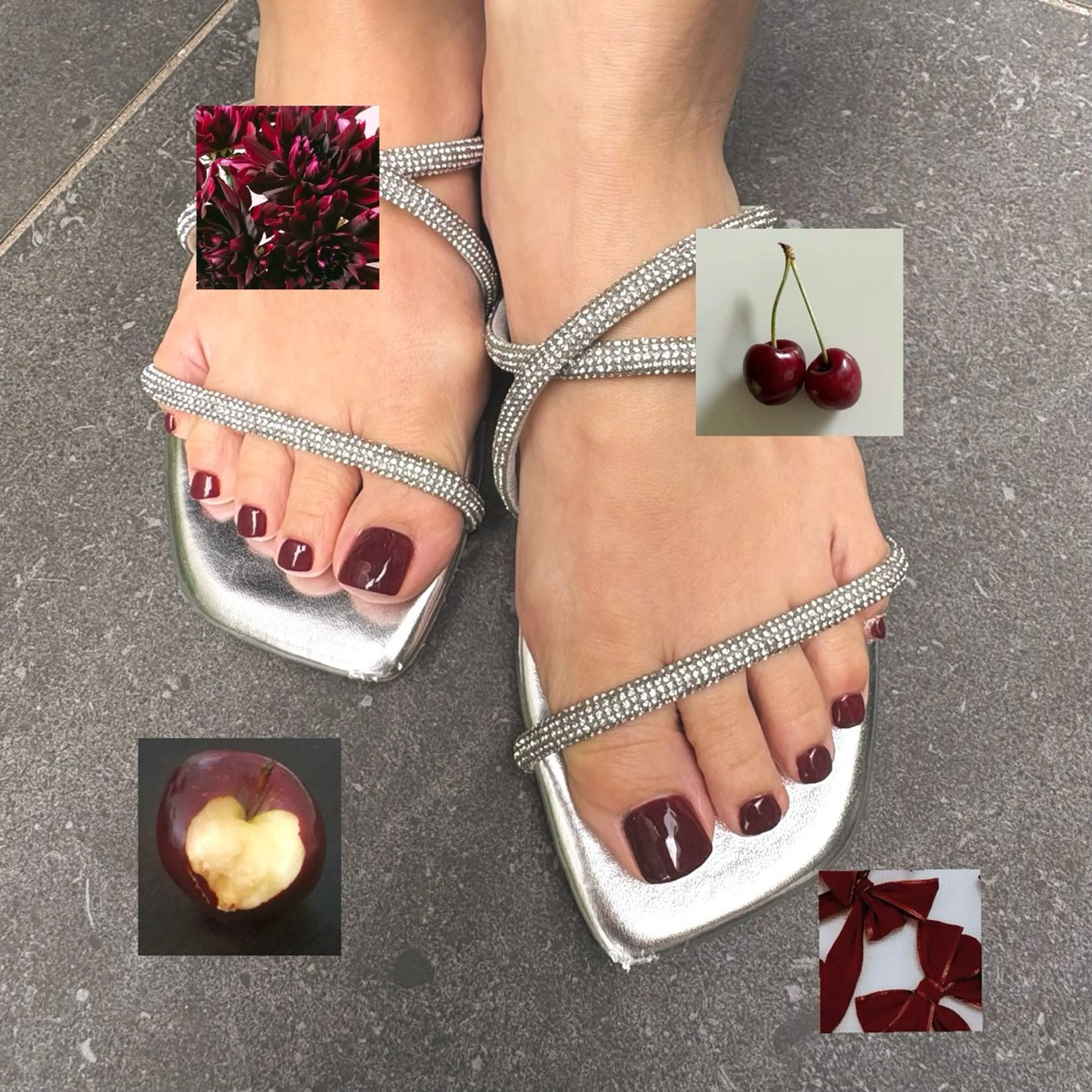 ネイル フットネイル ワンカラーネイル Rire eye + beauty 【リールアイプラスビューティー】所属・Rire miuのネイルデザイン