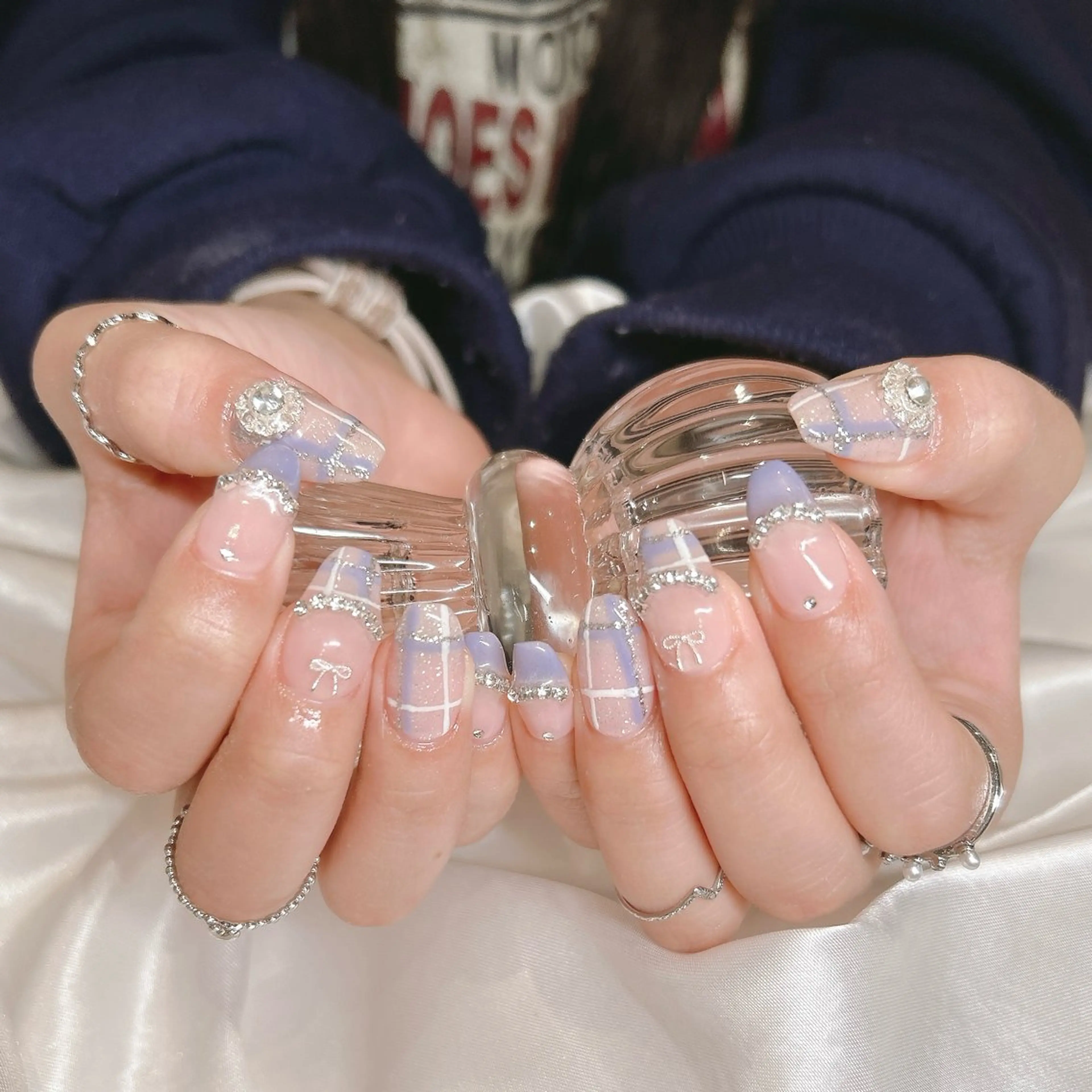 ネイル ハンドネイル junna のぞいてねのネイルデザイン