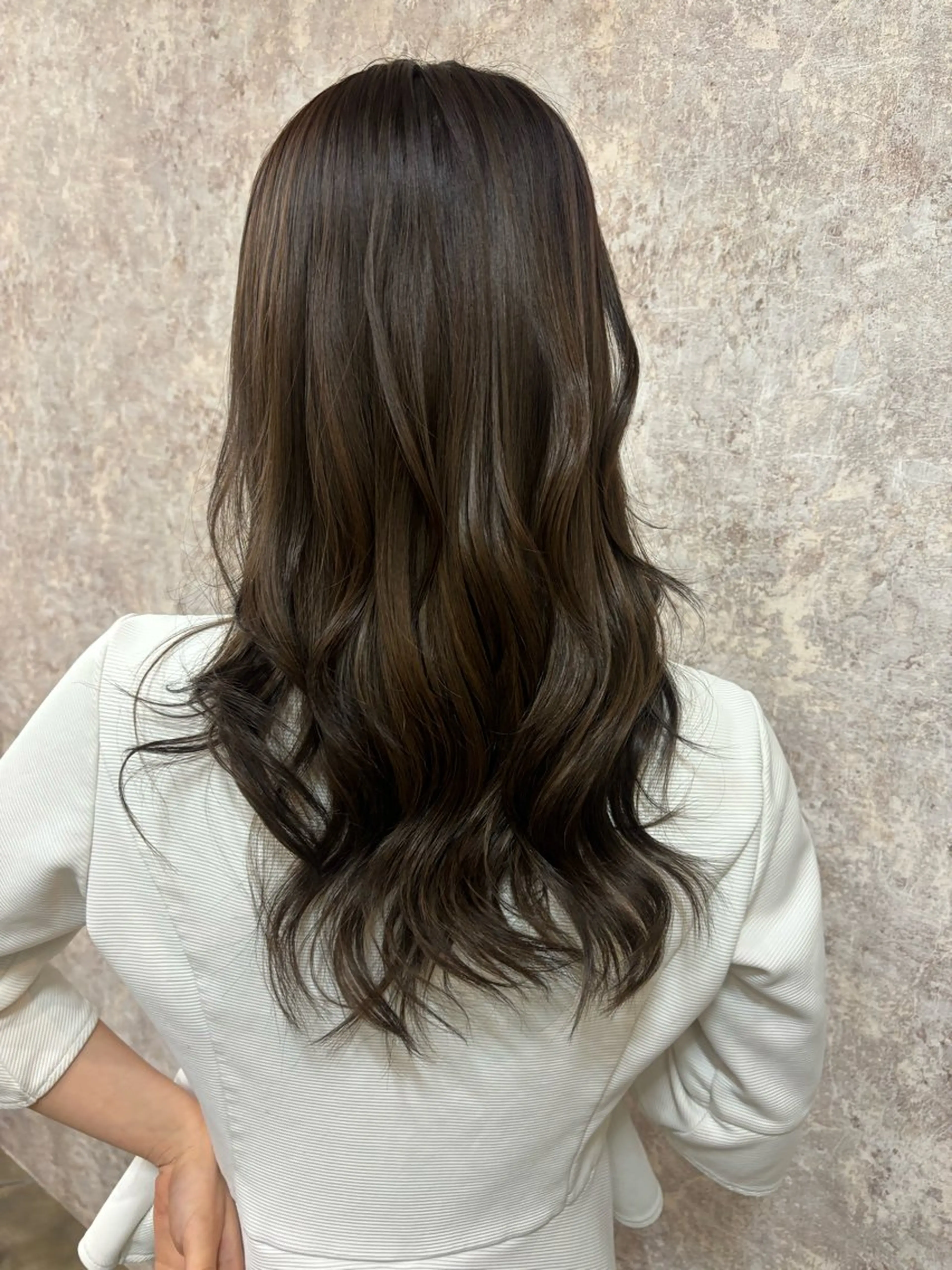 カラー ヘアカラー トリートメント みやもと みくのヘアスタイル