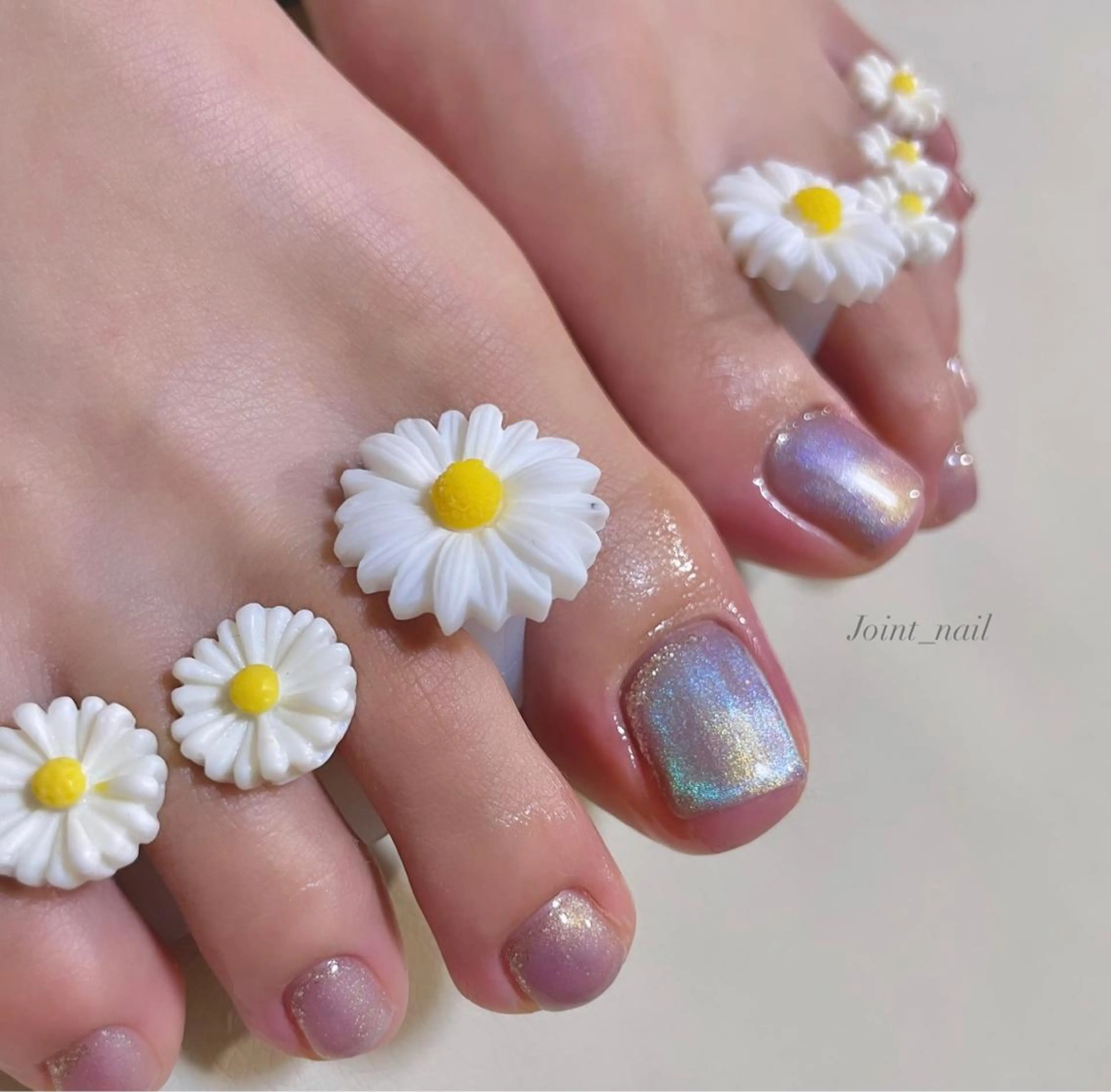 約200種類から選べるフットワンカラー・ラメグラ オフ込み(ハードの場合は＋500円)の写真