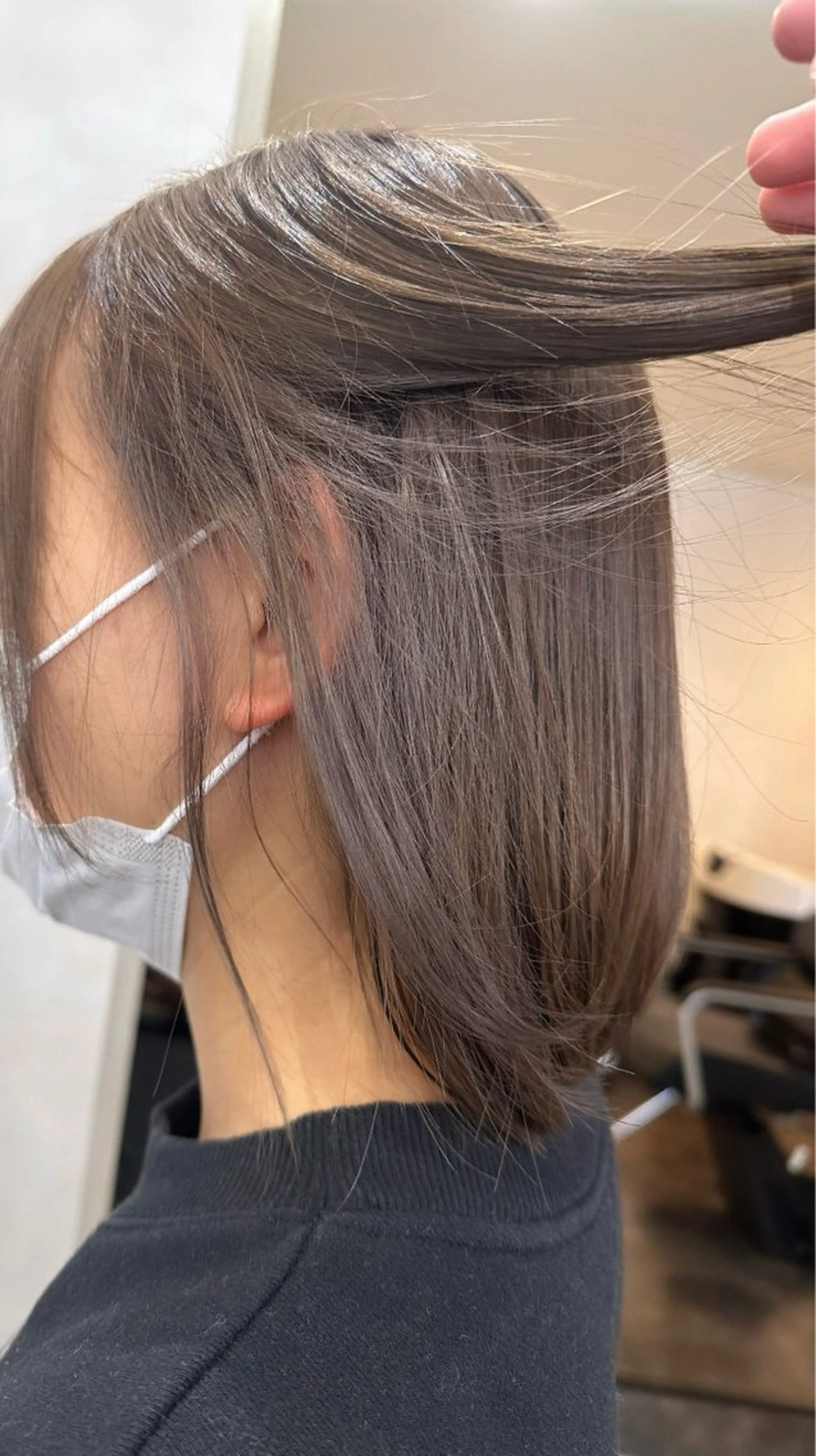 カラー ヘアカラー 𝑴𝒐𝒓𝒊‎‪ /髪質改善/艶髪🖤のヘアスタイル