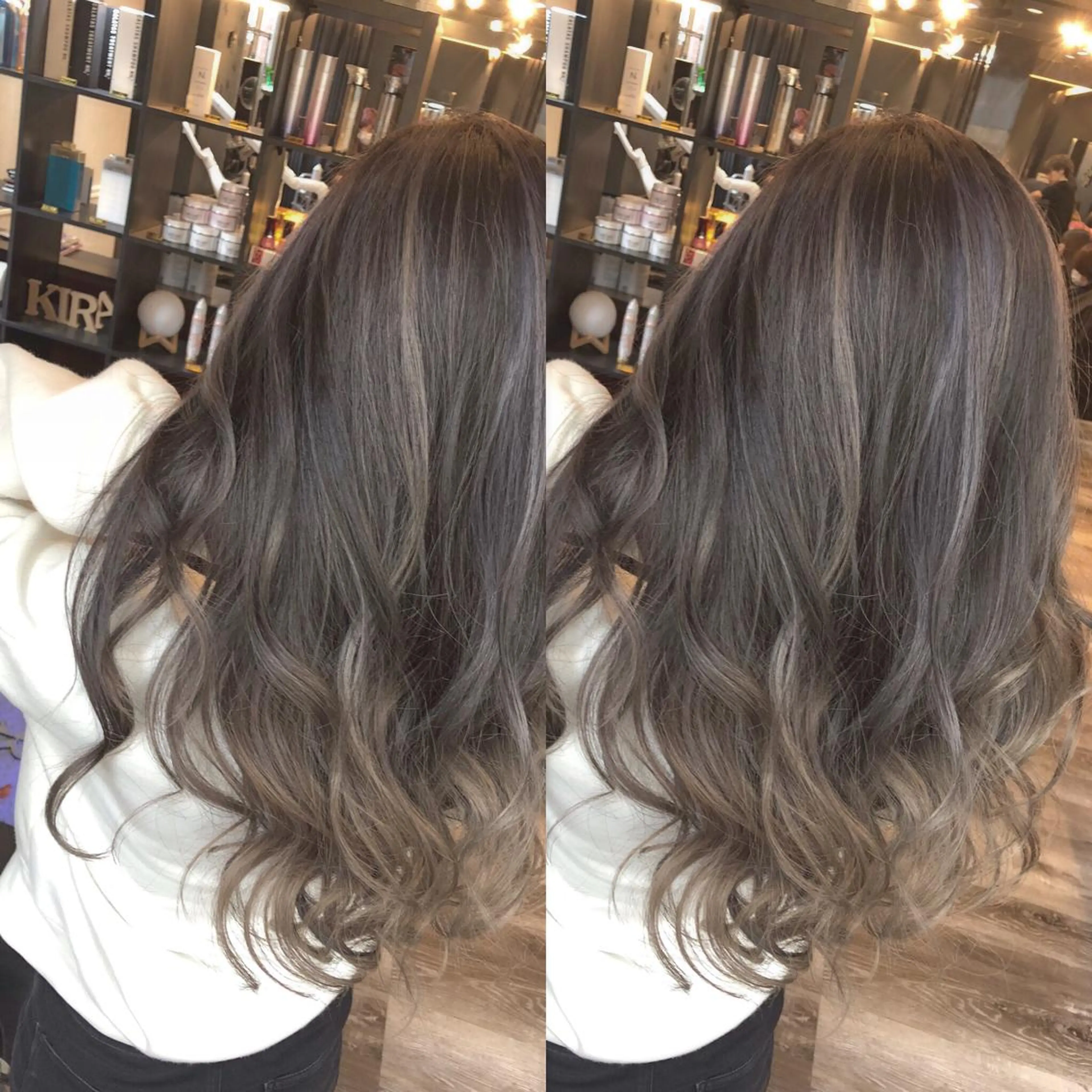 ミディアム KIRA スズキ タクヤ／店長のヘアスタイル