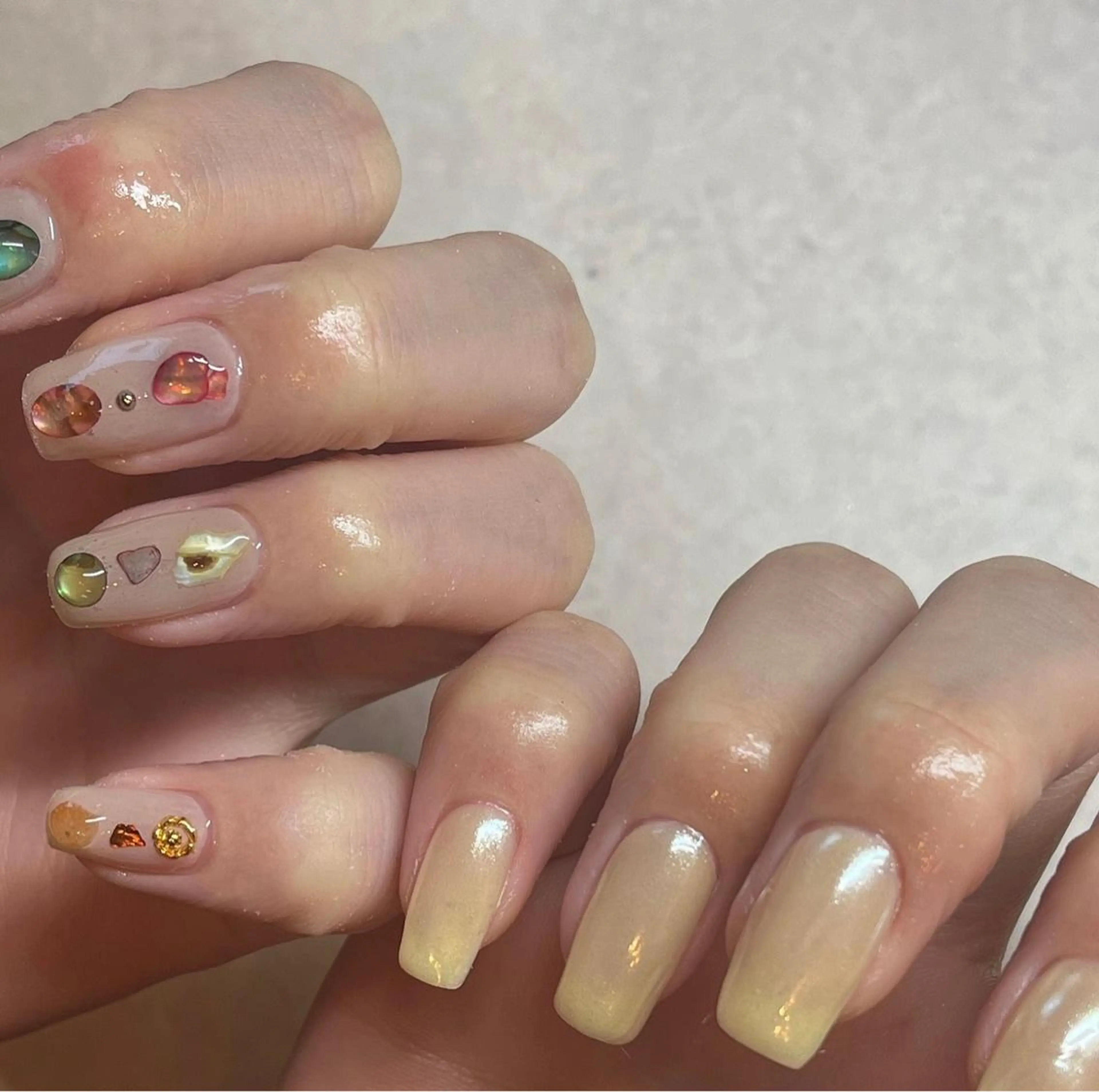 ネイル フリーランス¨̮⃝ ネイリストOKADAのネイルデザイン