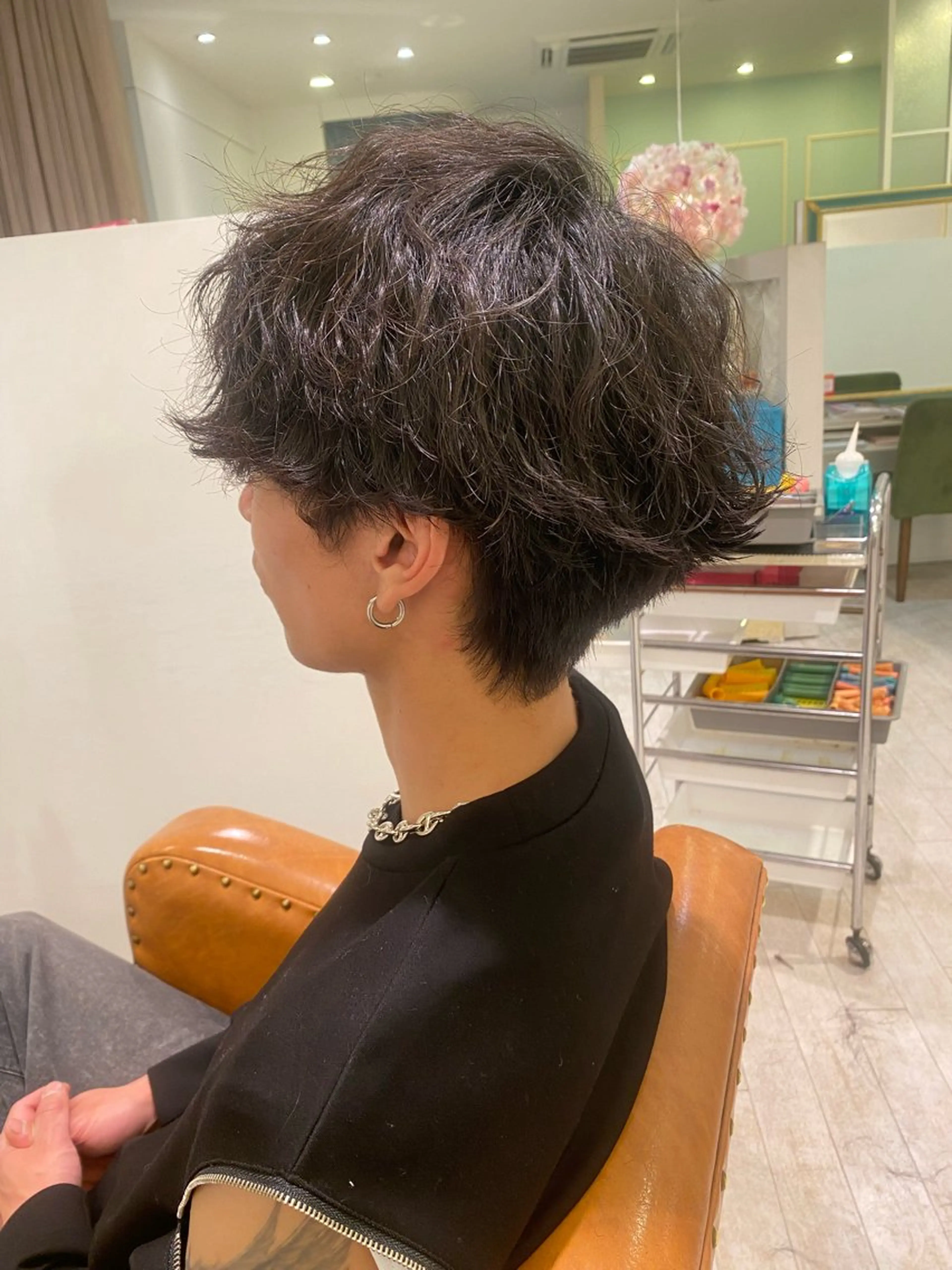 パーマ メンズ メンズパーマ 刈り上げ ブリーチ特化型🐯 Lita -ゆうや-のヘアスタイル