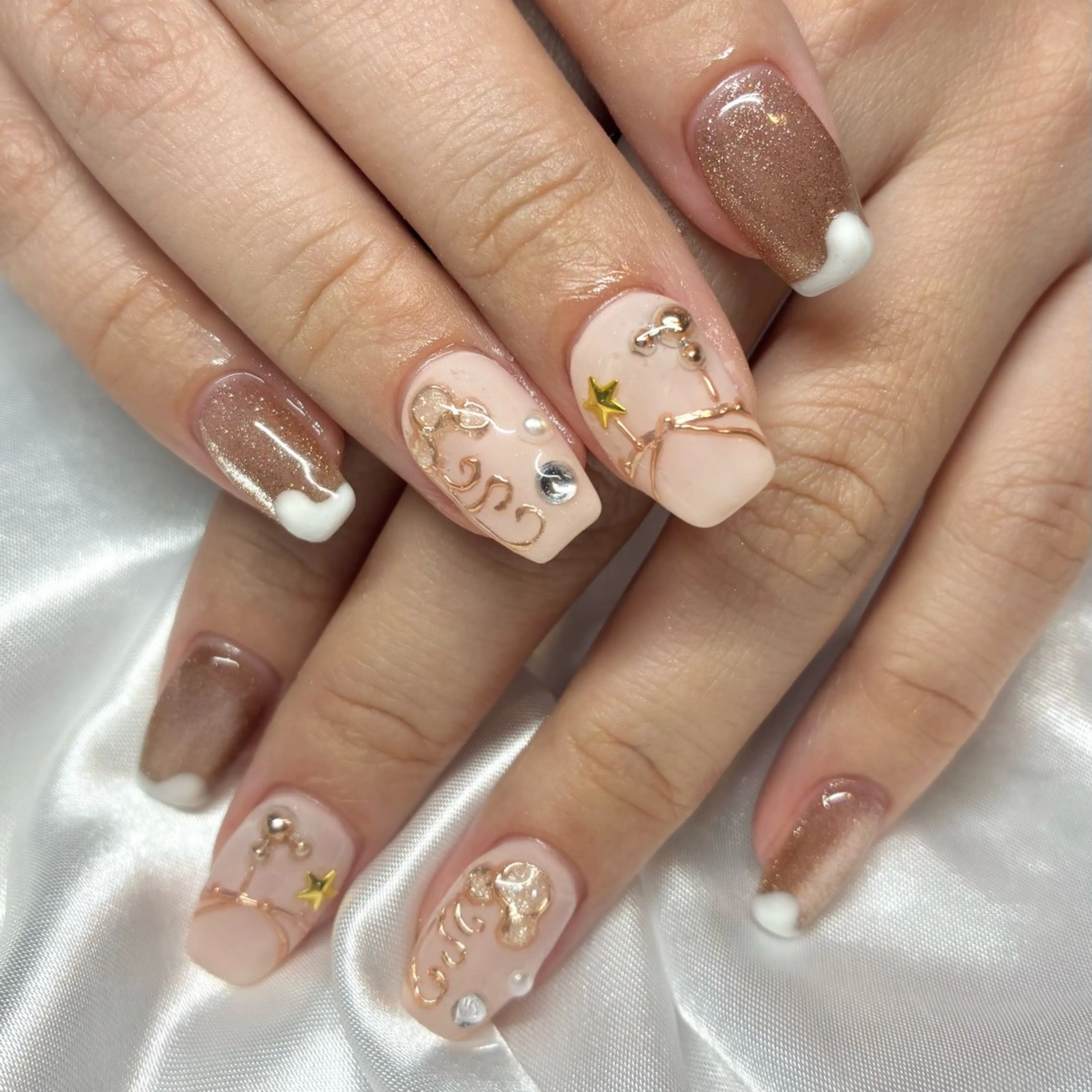 ネイル ハンドネイル Nail ヌシん家 AKANEのネイルデザイン