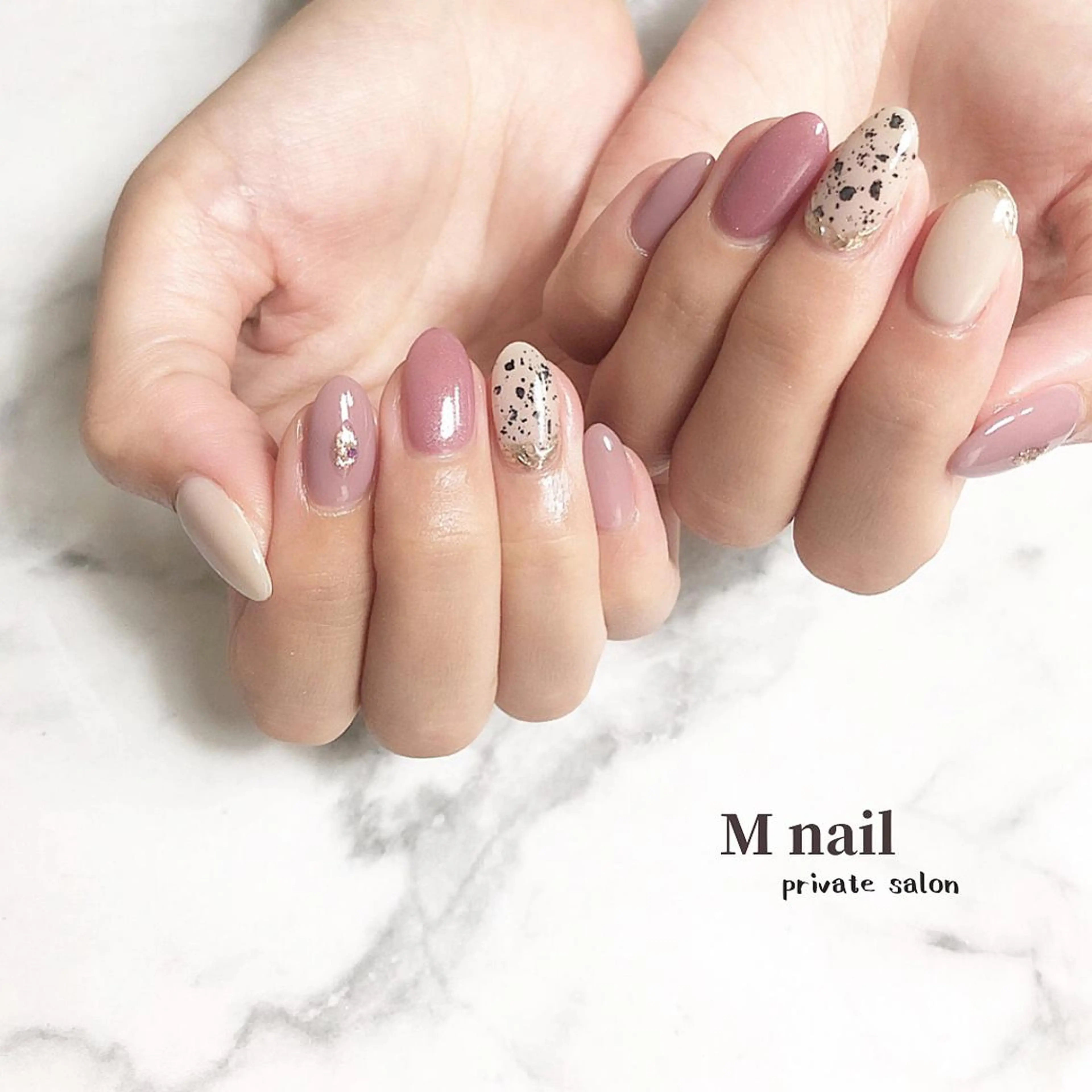 ネイル ハンドネイル M　nail所属・M nailのネイルデザイン