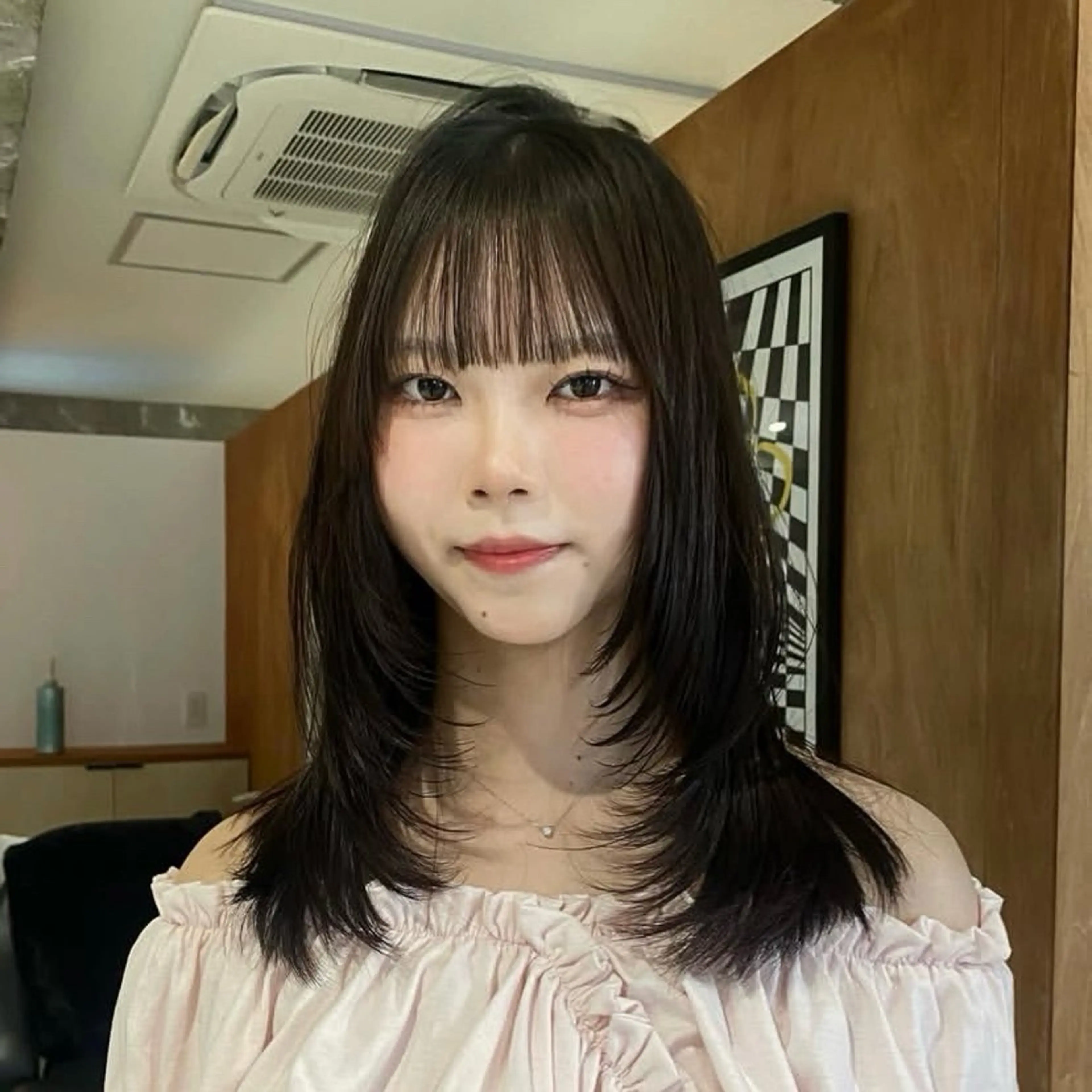 ミディアム カラー hair salon 束sok所属・ナホ/ハイトーン/ ブリーチ/ヘッドスパのヘアスタイル