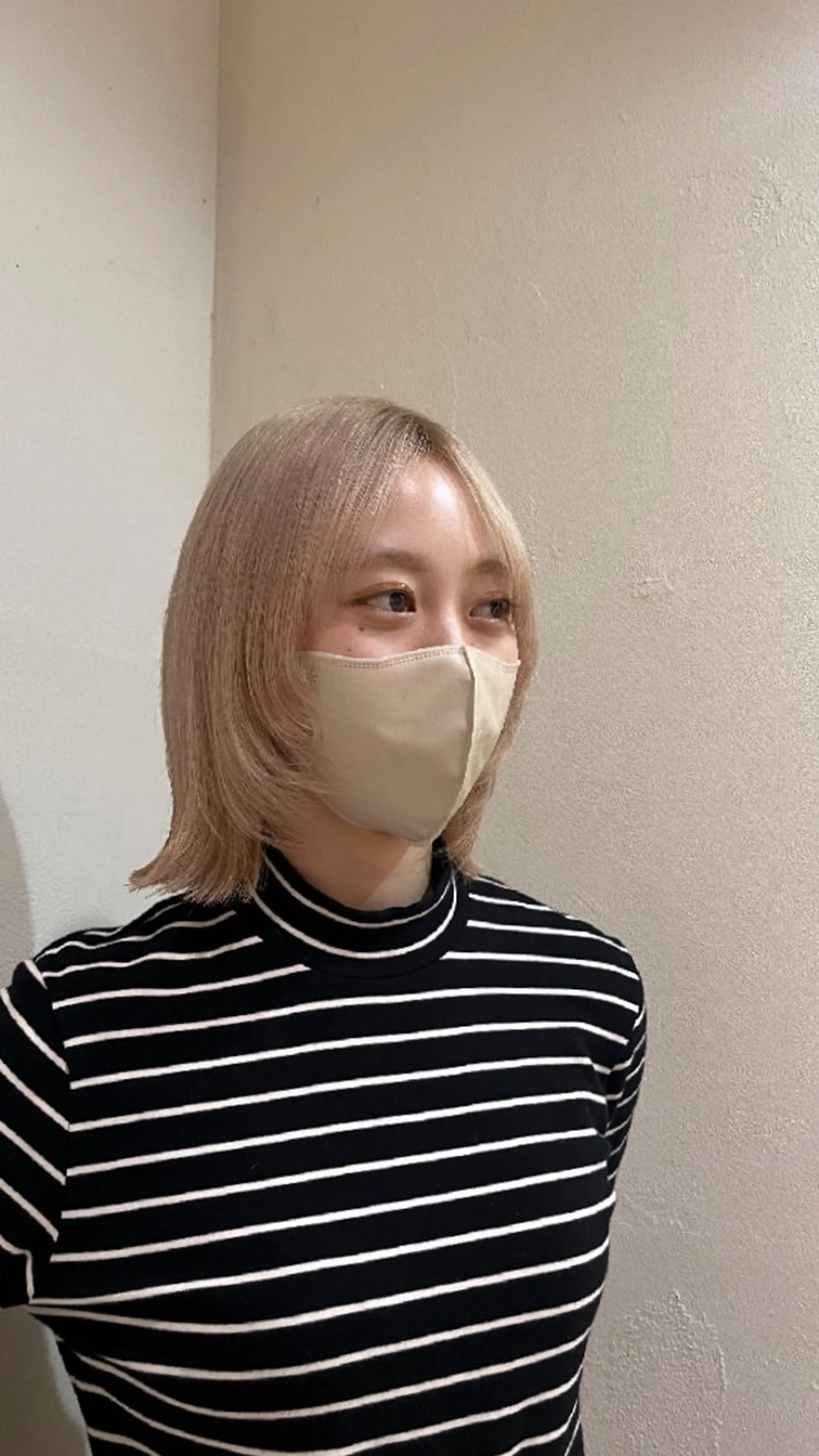 ショート 顔まわりレイヤー レイヤーカット カット ルプラボウ　小野寺 菜穂/豊橋/パーマのヘアスタイル