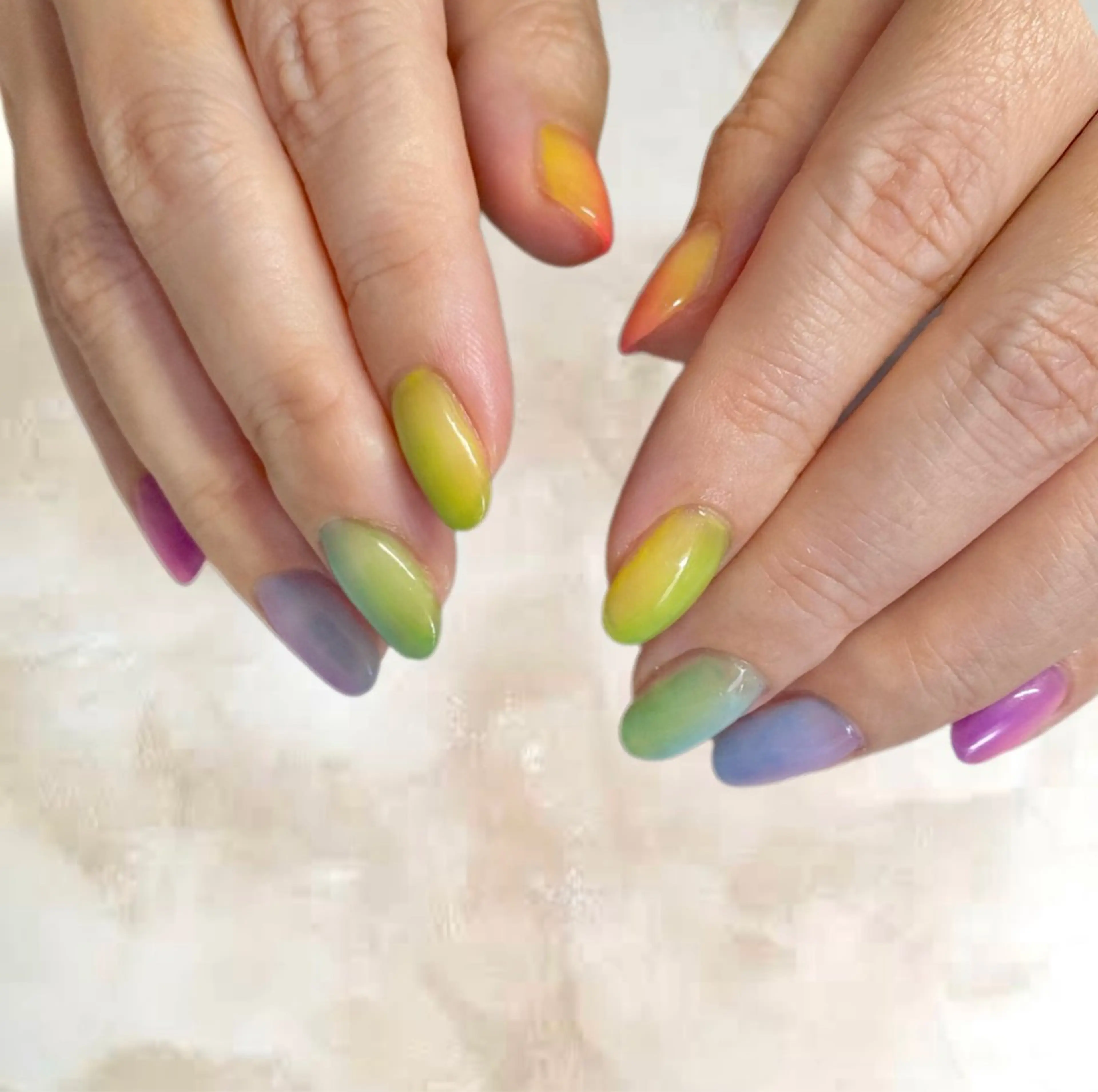 ネイル アートネイル シンプルネイル sunrich by 180degrees所属・足立区　五反野 自宅サロンのネイルデザイン